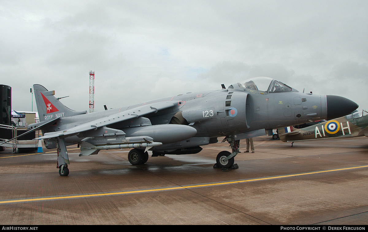 Aircraft Photo of ZH800 | British Aerospace Sea Harrier FA2 | UK - Navy | AirHistory.net #663942