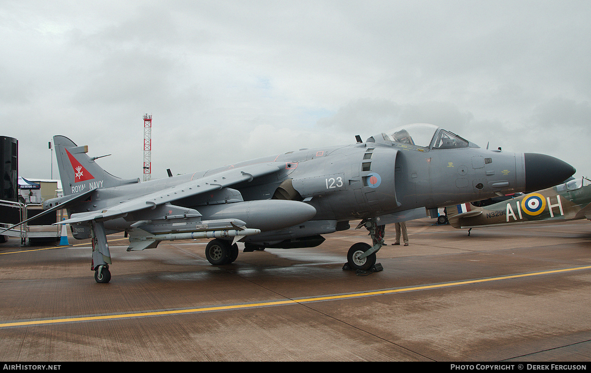 Aircraft Photo of ZH800 | British Aerospace Sea Harrier FA2 | UK - Navy | AirHistory.net #663942