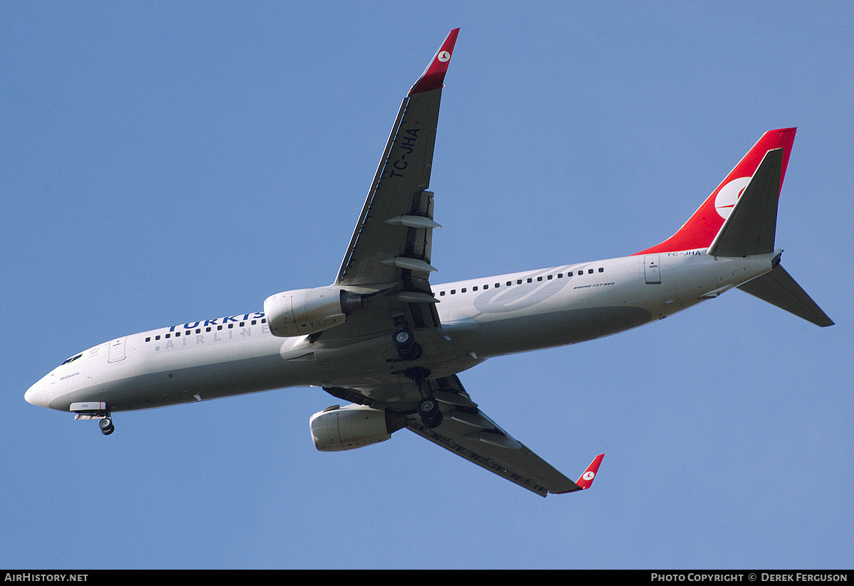 Aircraft Photo of TC-JHA | Boeing 737-8F2 | Turkish Airlines | AirHistory.net #663964