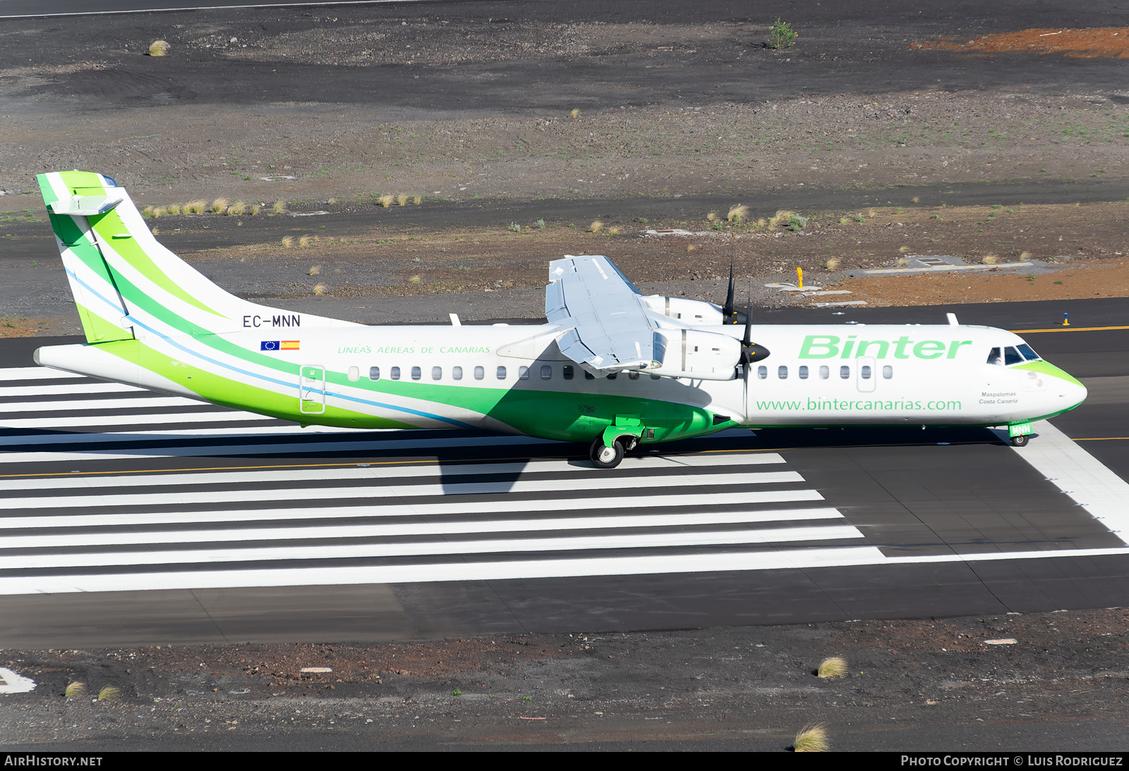 Aircraft Photo of EC-MNN | ATR ATR-72-600 (ATR-72-212A) | Binter Canarias | AirHistory.net #663986