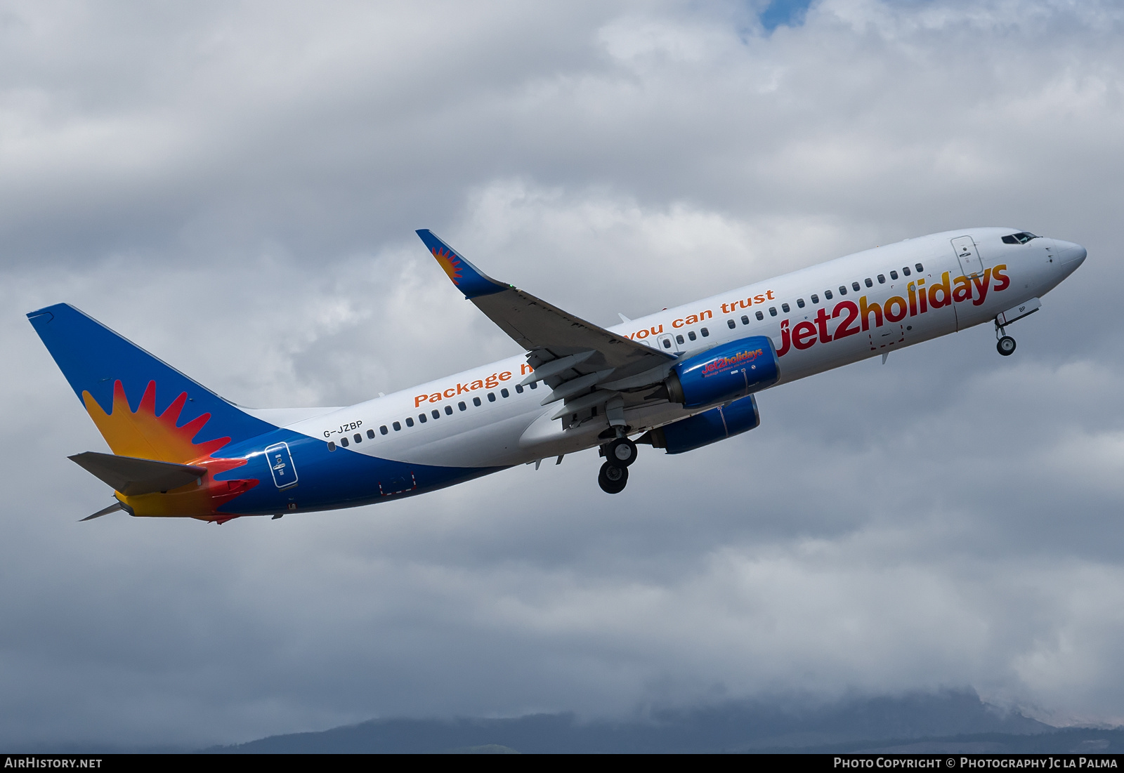 Aircraft Photo of G-JZBP | Boeing 737-800 | Jet2 Holidays | AirHistory.net #664000