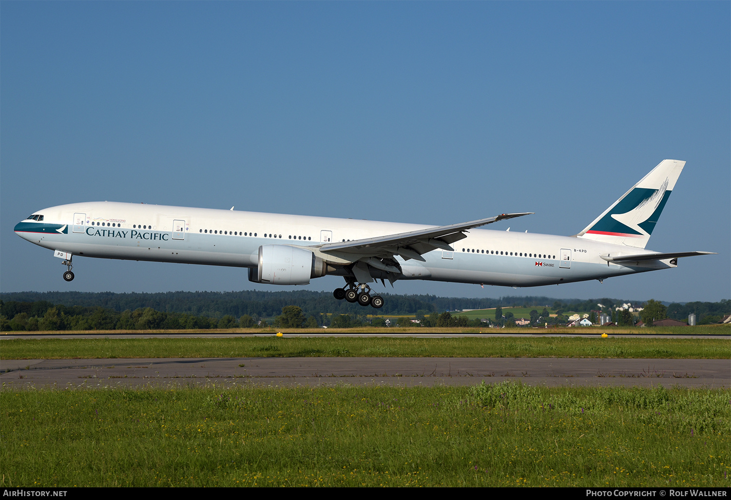 Aircraft Photo of B-KPD | Boeing 777-367/ER | Cathay Pacific Airways | AirHistory.net #664019