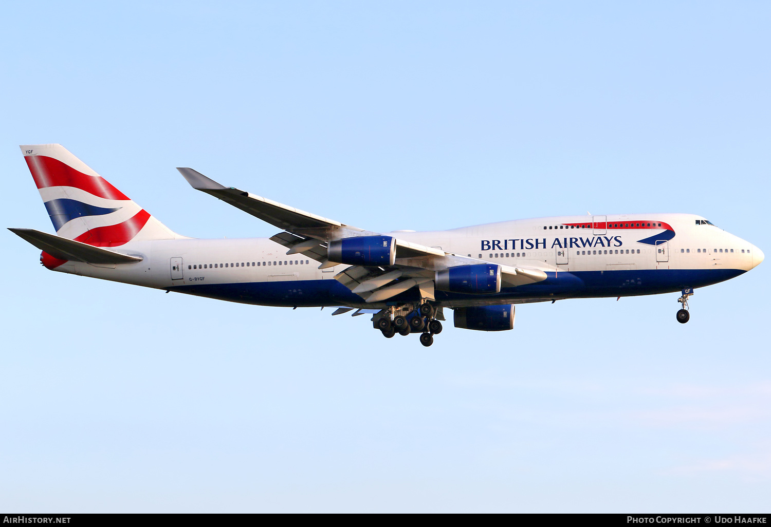 Aircraft Photo of G-BYGF | Boeing 747-436 | British Airways | AirHistory.net #664020