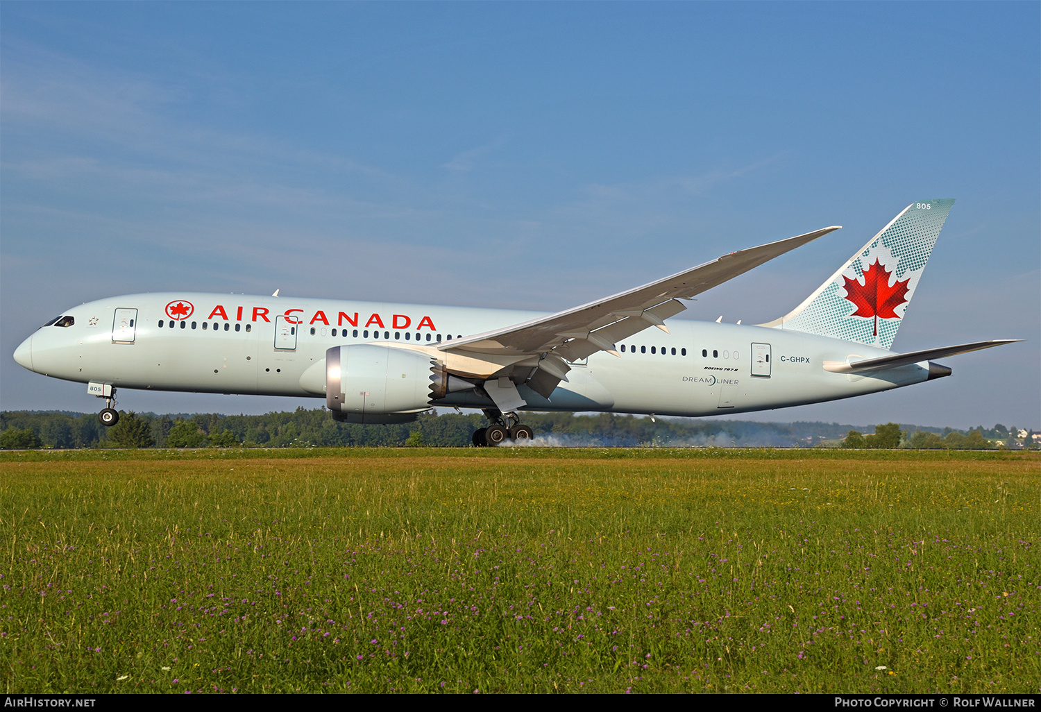 Aircraft Photo of C-GHPX | Boeing 787-8 Dreamliner | Air Canada | AirHistory.net #664022