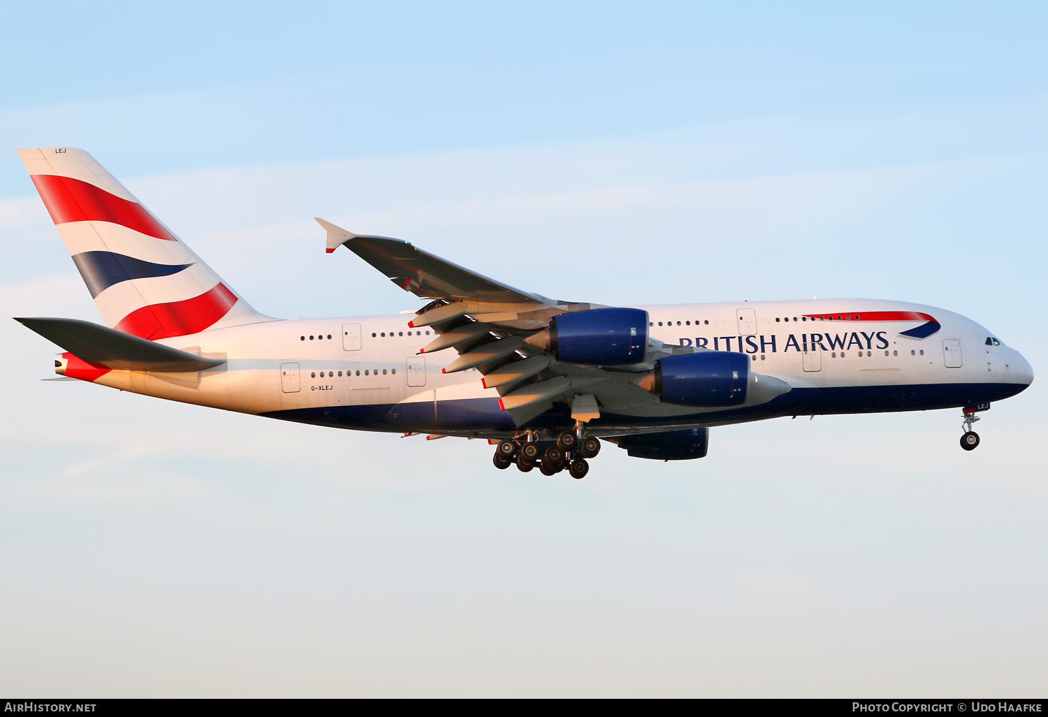 Aircraft Photo of G-XLEJ | Airbus A380-841 | British Airways | AirHistory.net #664028