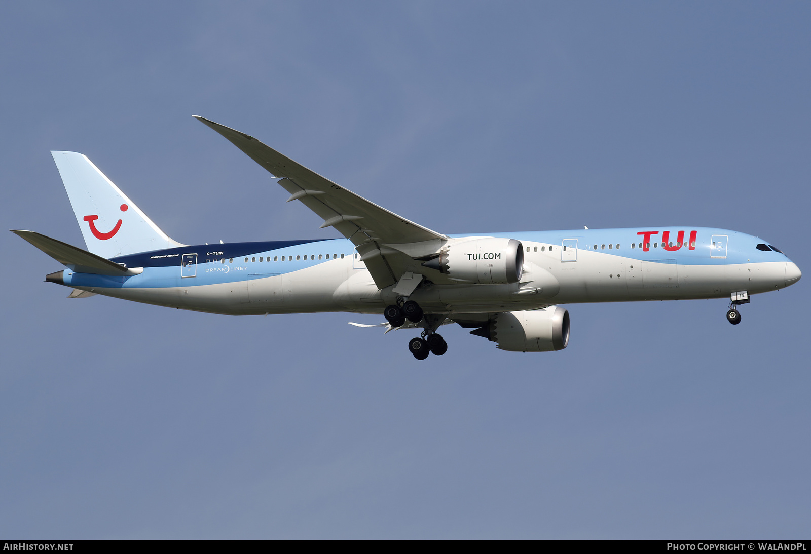Aircraft Photo of G-TUIN | Boeing 787-9 Dreamliner | TUI | AirHistory.net #664032