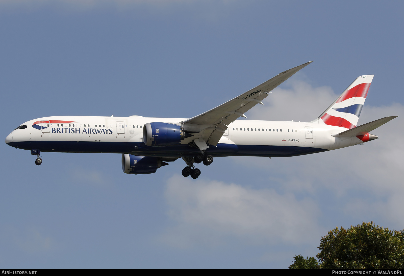 Aircraft Photo of G-ZBKO | Boeing 787-9 Dreamliner | British Airways | AirHistory.net #664033