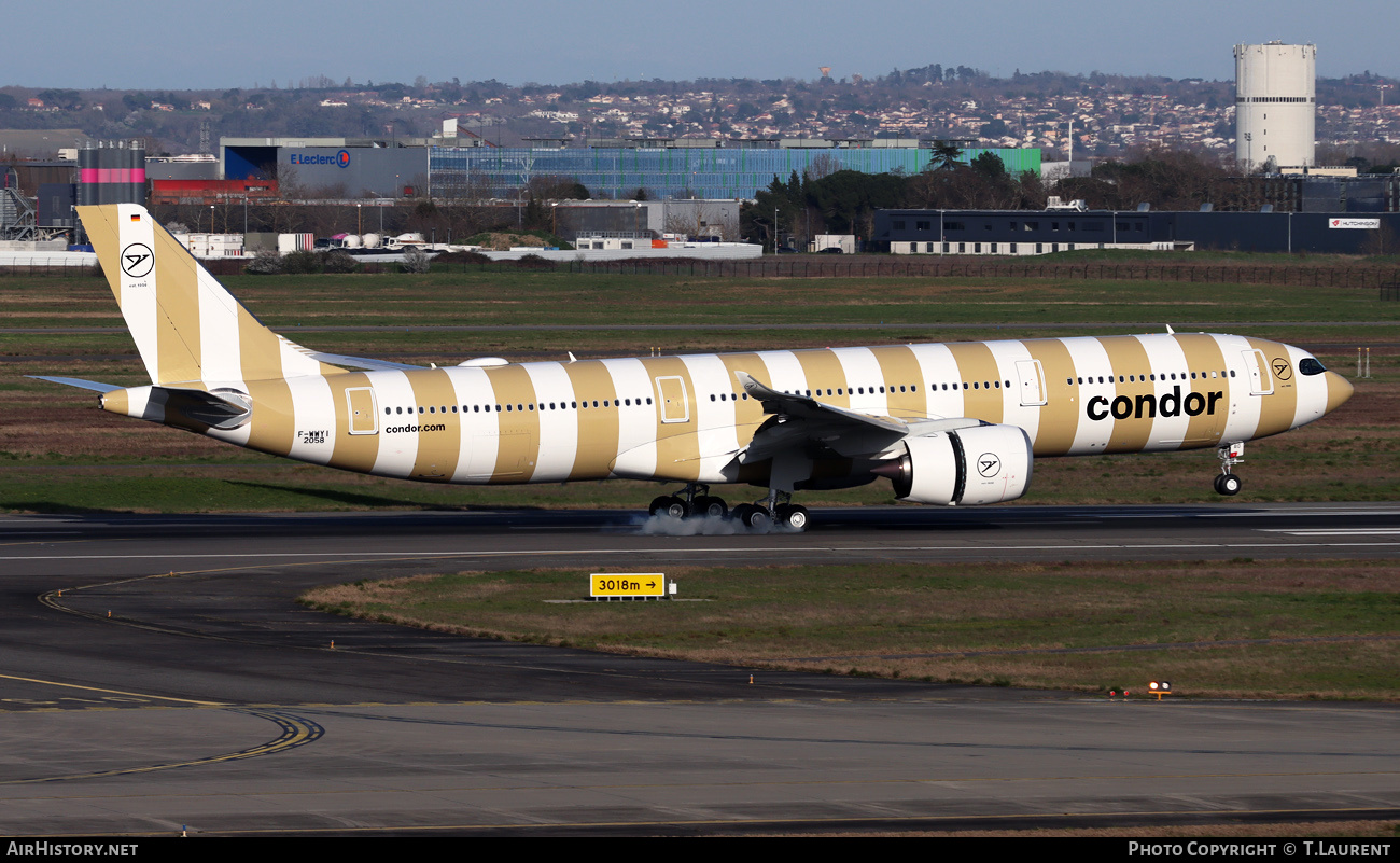 Aircraft Photo of F-WWYI | Airbus A330-941N | Condor Flugdienst | AirHistory.net #664036