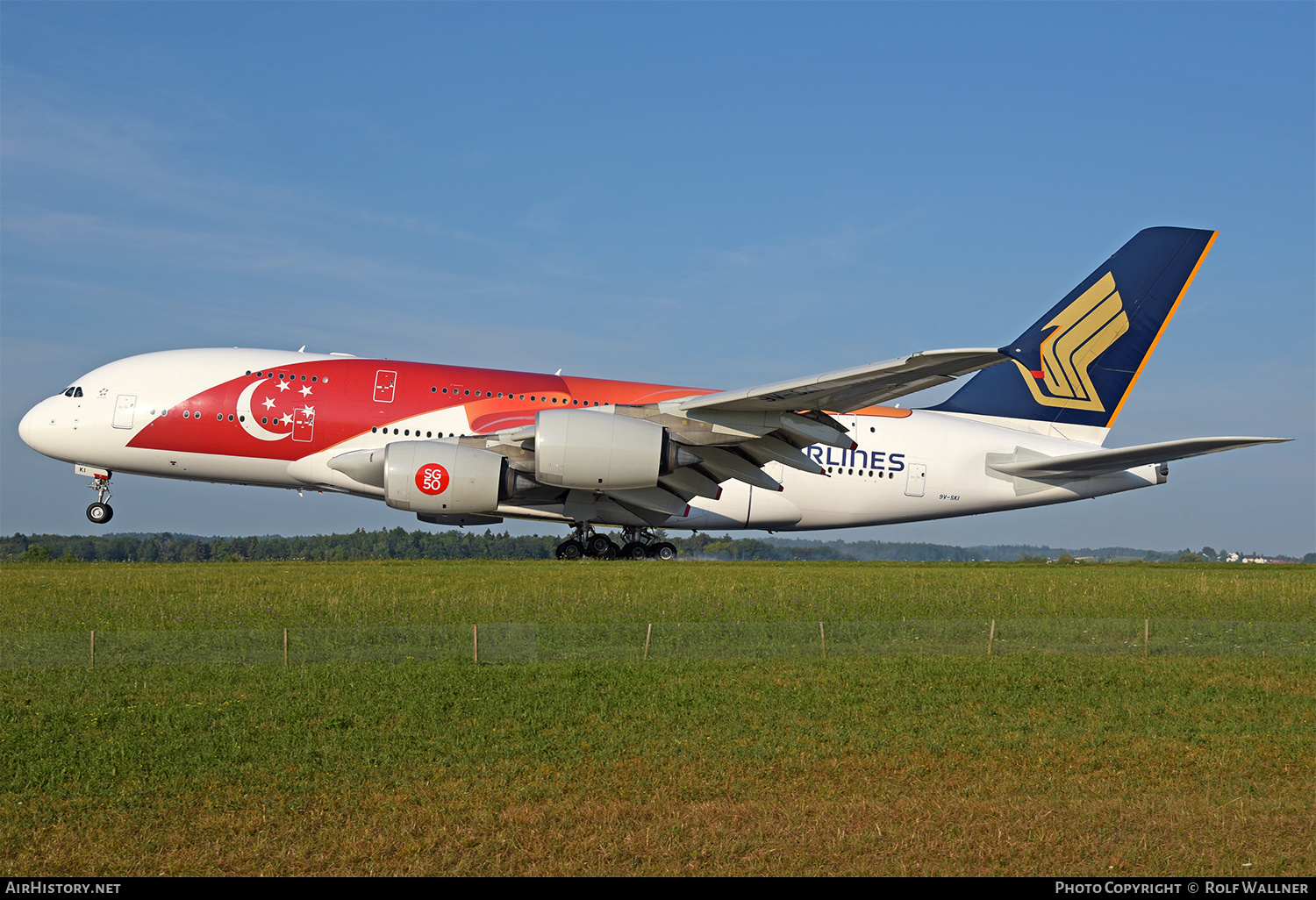 Aircraft Photo of 9V-SKI | Airbus A380-841 | Singapore Airlines | AirHistory.net #664037