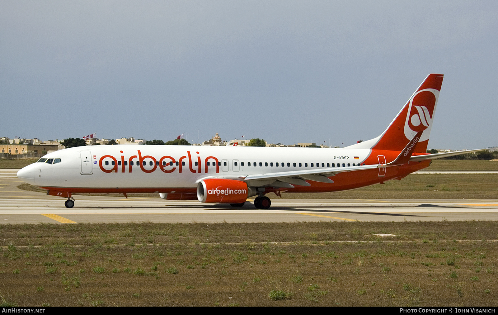 Aircraft Photo of D-ABKP | Boeing 737-86J | Air Berlin | AirHistory.net #664045