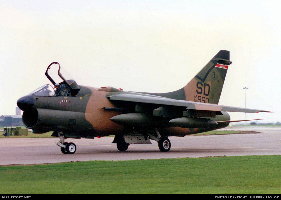 Aircraft Photo of 70-0960 / AF70-960 | LTV A-7D Corsair II | USA - Air Force | AirHistory.net #664051