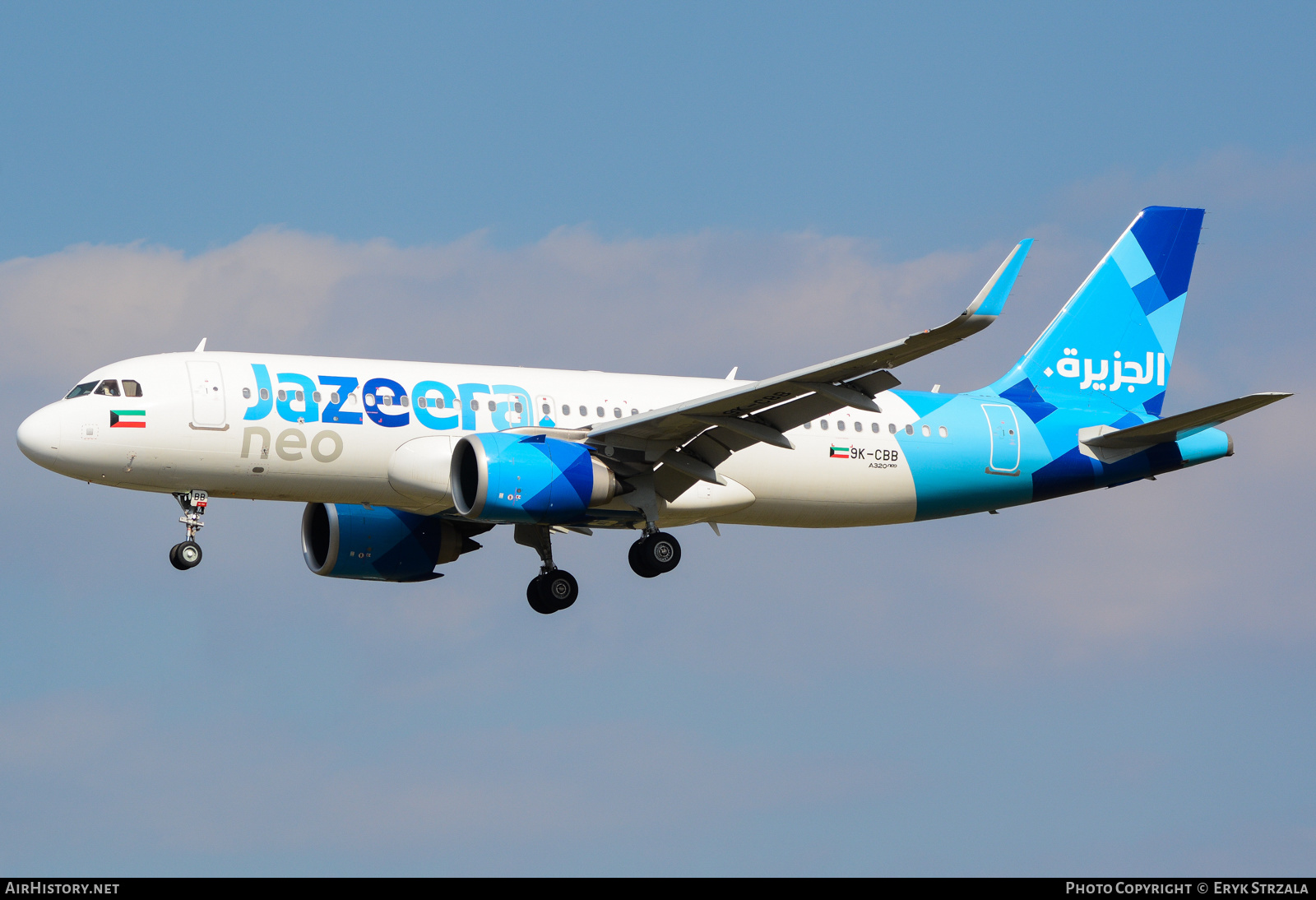 Aircraft Photo of 9K-CBB | Airbus A320-251N | Jazeera Airways | AirHistory.net #664061