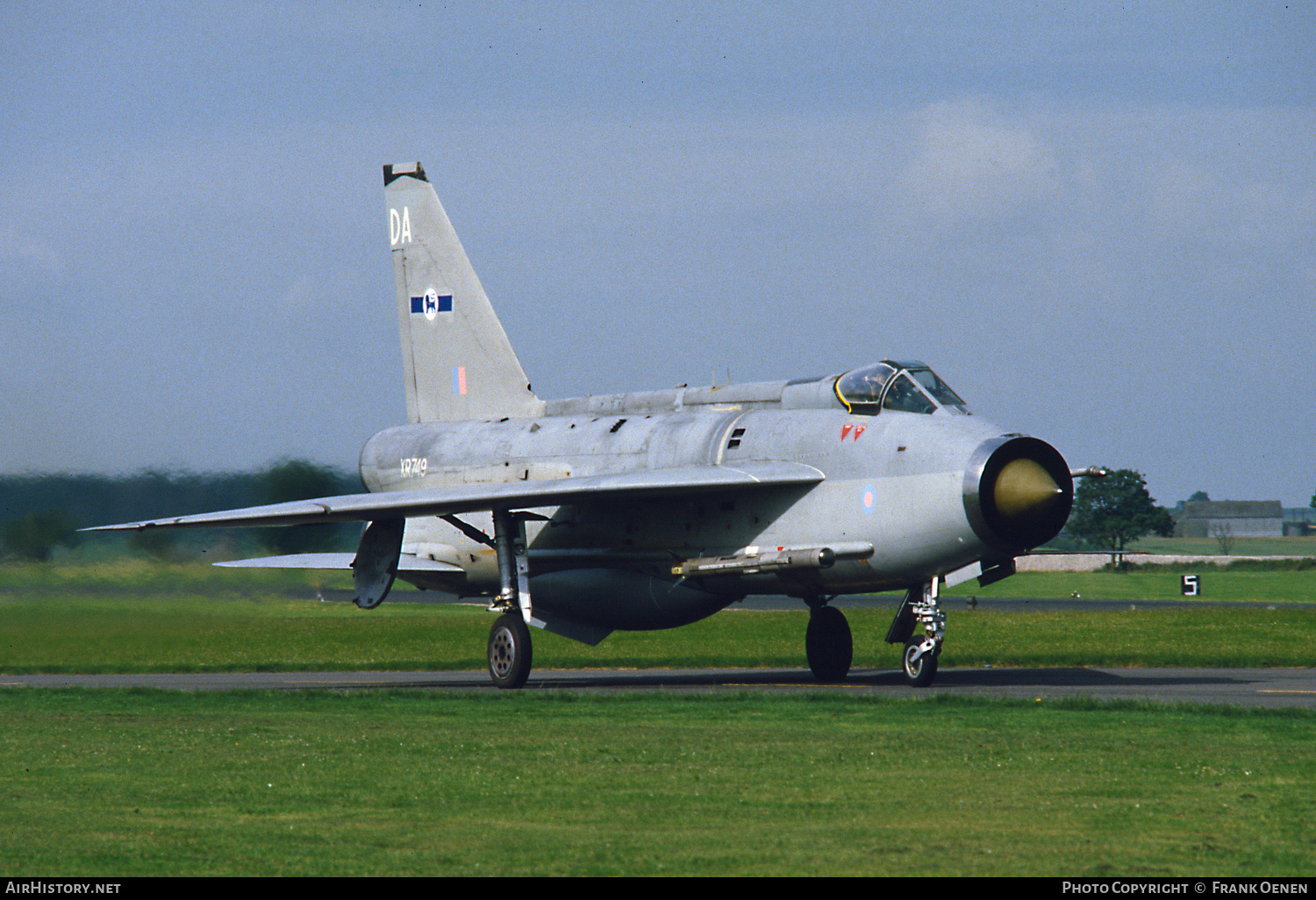 Aircraft Photo of XR749 | English Electric Lightning F3 | UK - Air Force | AirHistory.net #664068