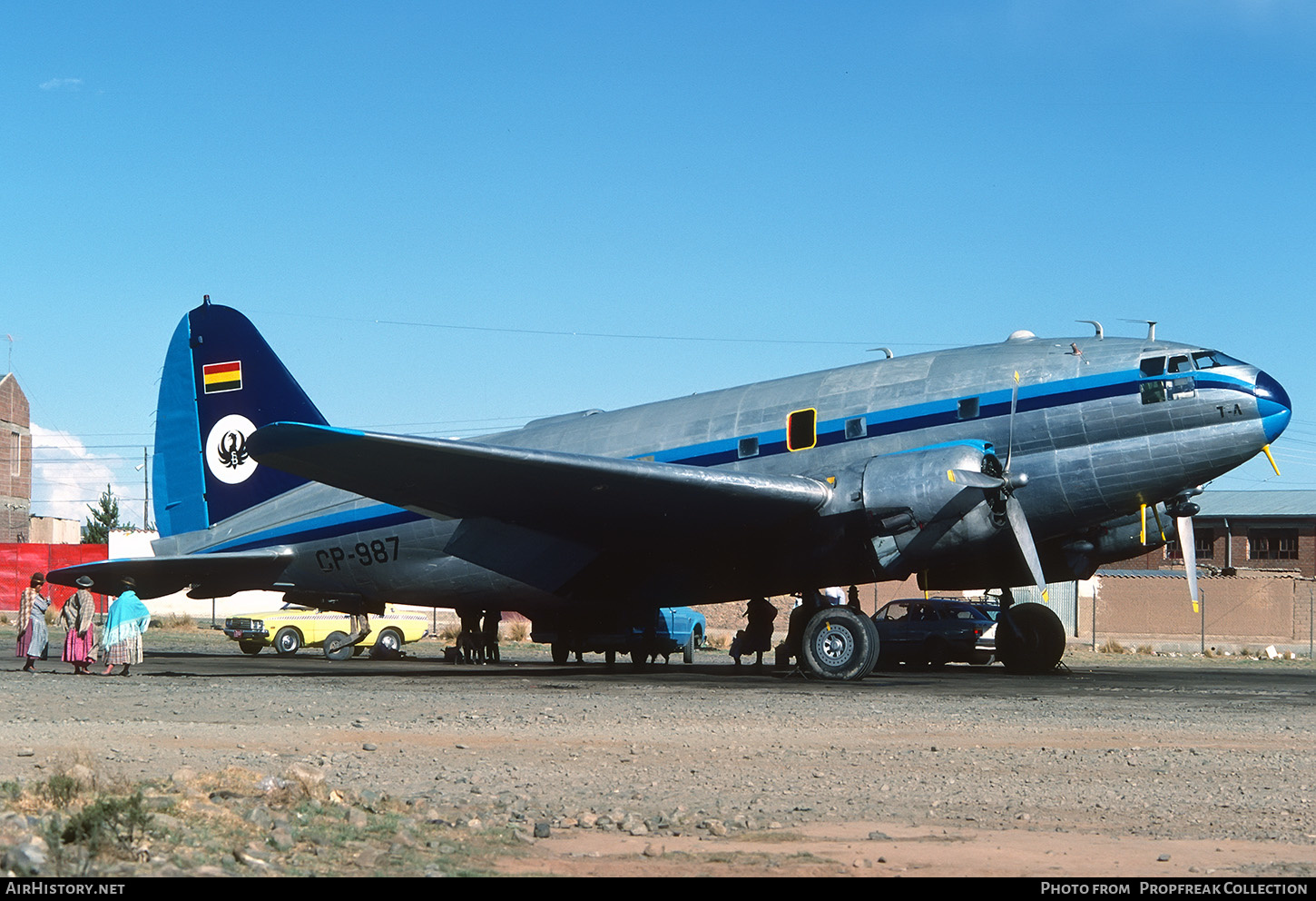 Aircraft Photo of CP-987 | Curtiss C-46 Commando | AirHistory.net #664089
