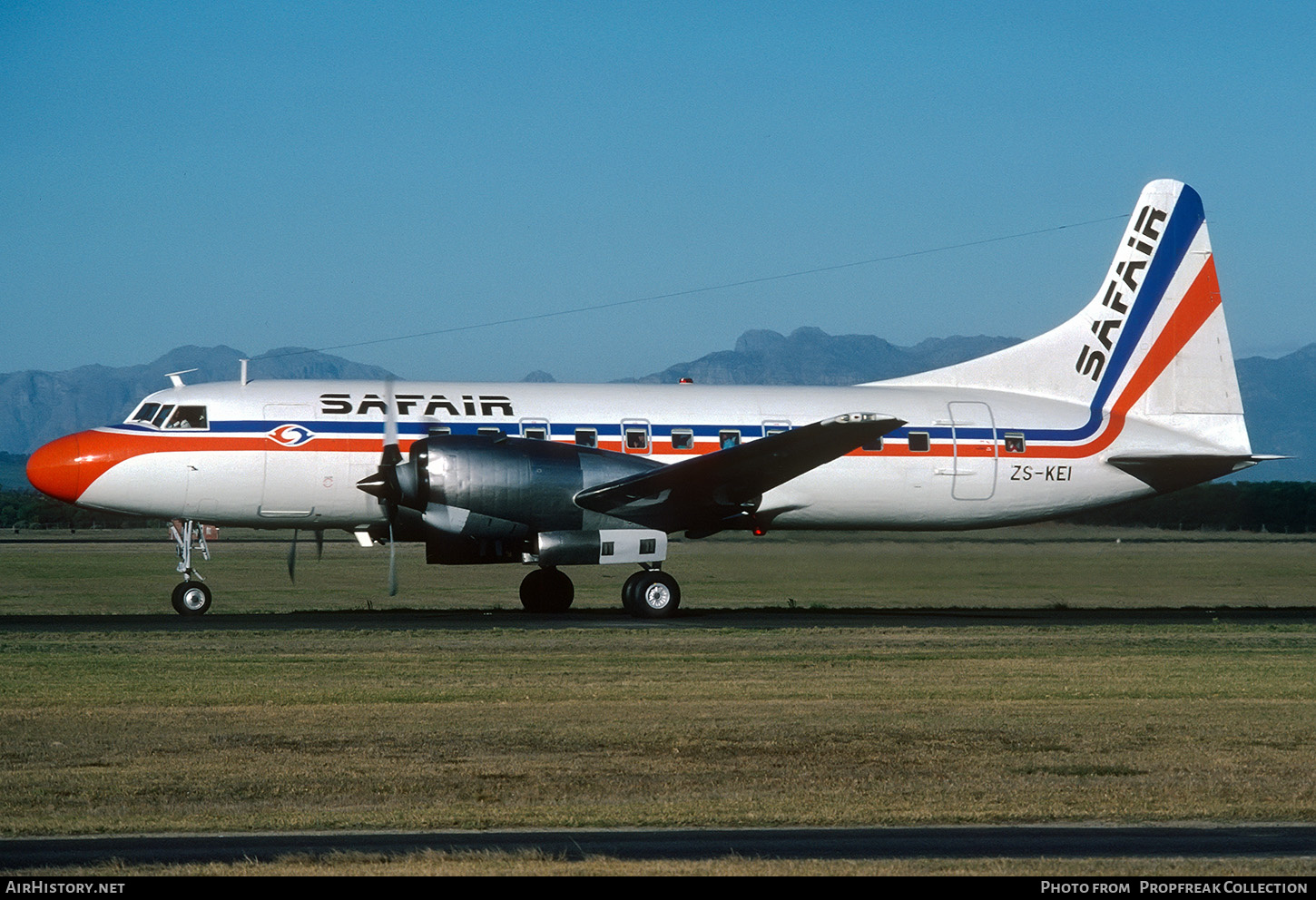 Aircraft Photo of ZS-KEI | Convair 580 | Safair | AirHistory.net #664098