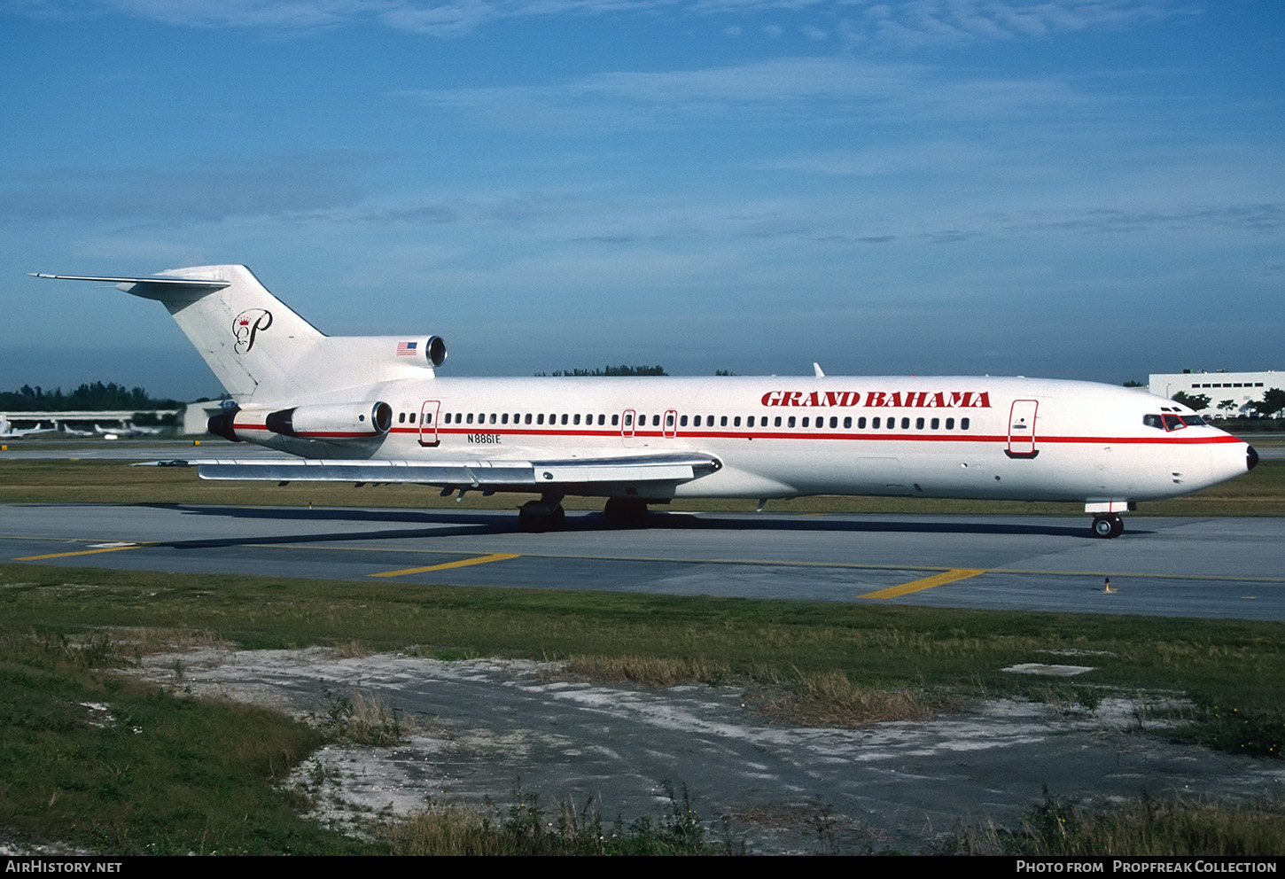 Aircraft Photo of N8861E | Boeing 727-225/Adv | Grand Bahama | AirHistory.net #664111