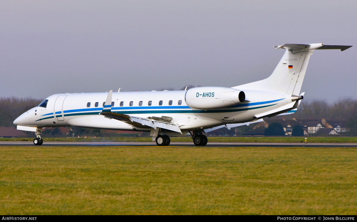Aircraft Photo of D-AHOS | Embraer Legacy 650 (EMB-135BJ) | AirHistory.net #664123