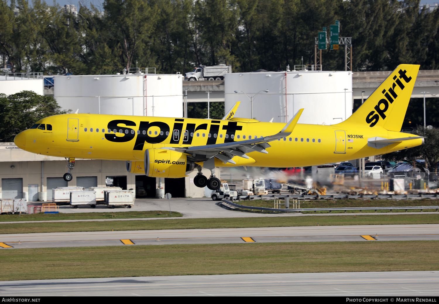 Aircraft Photo of N935NK | Airbus A320-271N | Spirit Airlines | AirHistory.net #664139