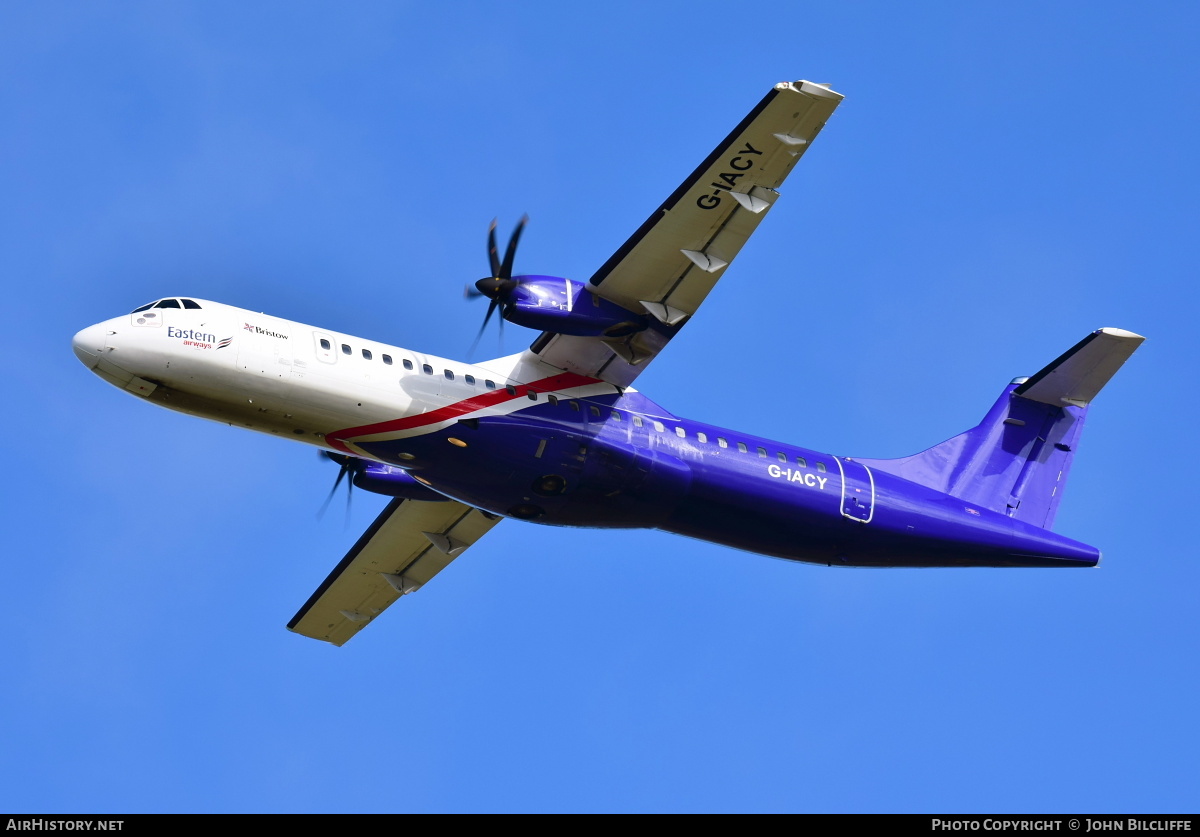 Aircraft Photo of G-IACY | ATR ATR-72-600 (ATR-72-212A) | Eastern Airways | AirHistory.net #664143