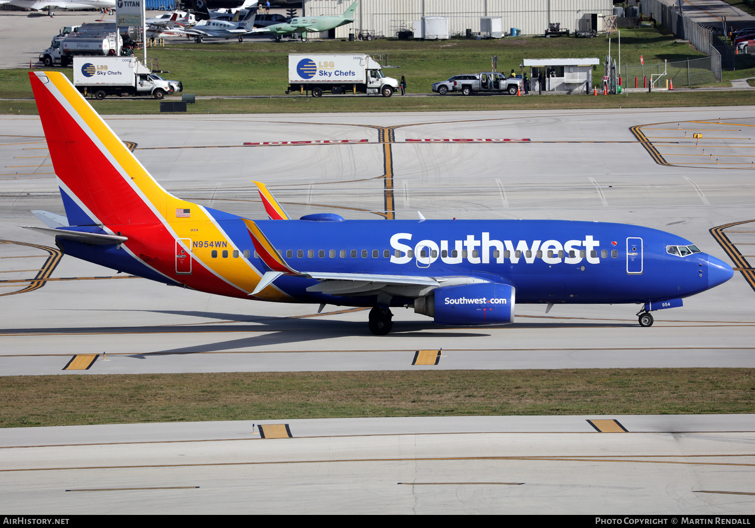 Aircraft Photo of N954WN | Boeing 737-7H4 | Southwest Airlines | AirHistory.net #664147