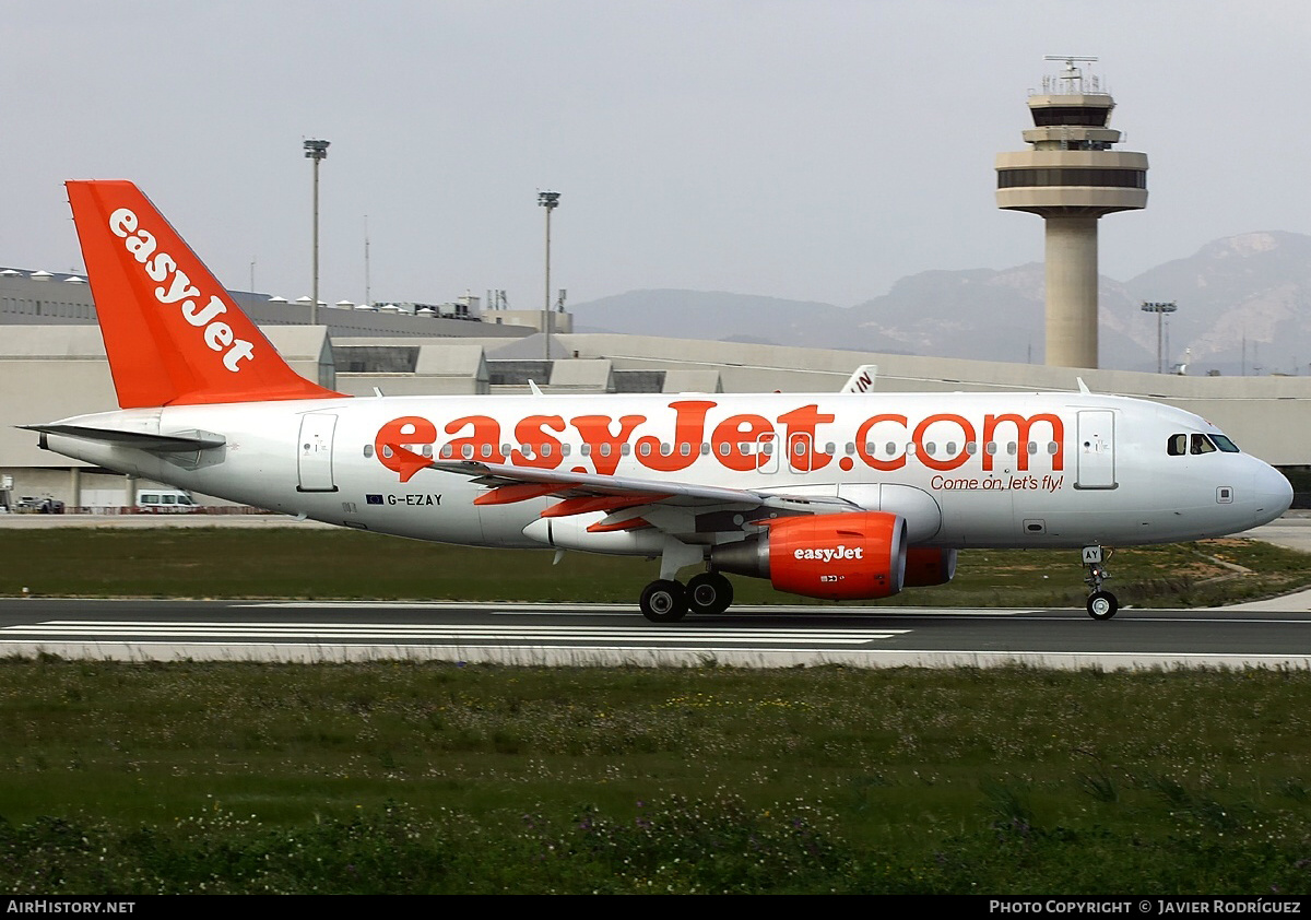 Aircraft Photo of G-EZAY | Airbus A319-111 | EasyJet | AirHistory.net #664149