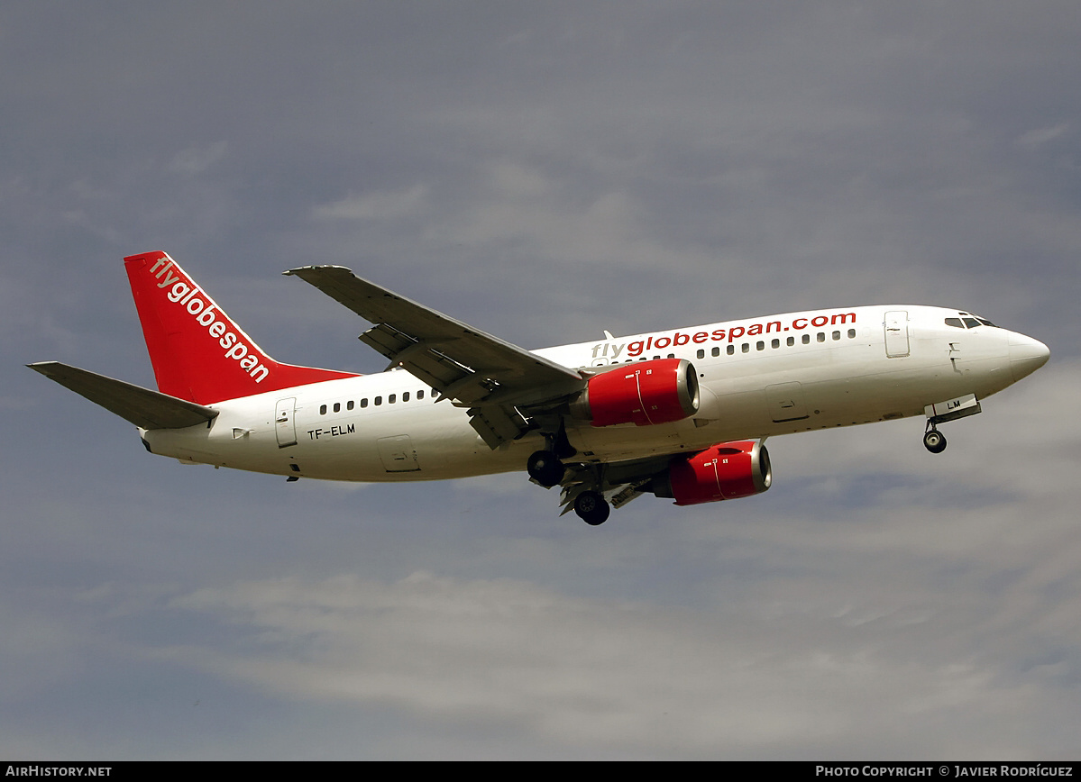 Aircraft Photo of TF-ELM | Boeing 737-3M8(QC) | Flyglobespan | AirHistory.net #664164