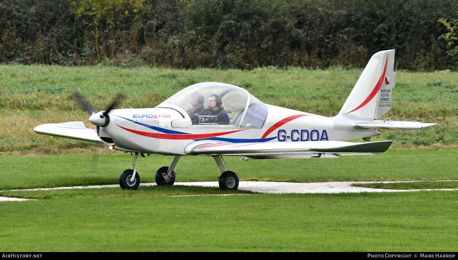 Aircraft Photo of G-CDOA | Evektor-Aerotechnik EV-97A Eurostar | AirHistory.net #664171