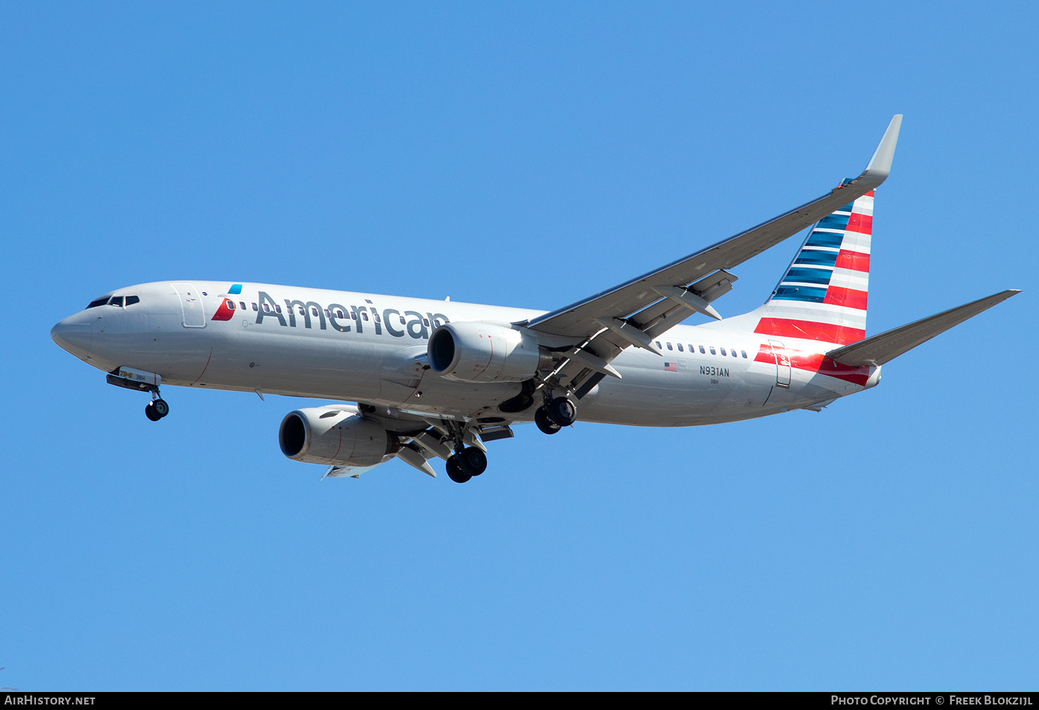 Aircraft Photo of N931AN | Boeing 737-823 | American Airlines | AirHistory.net #664174