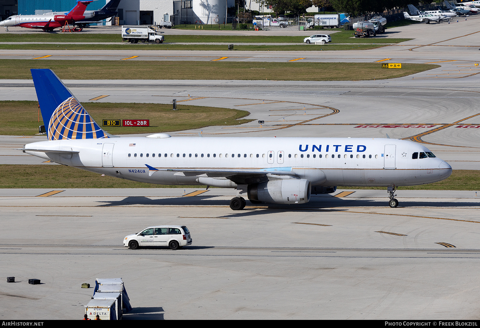 Aircraft Photo of N424UA | Airbus A320-232 | United Airlines | AirHistory.net #664187