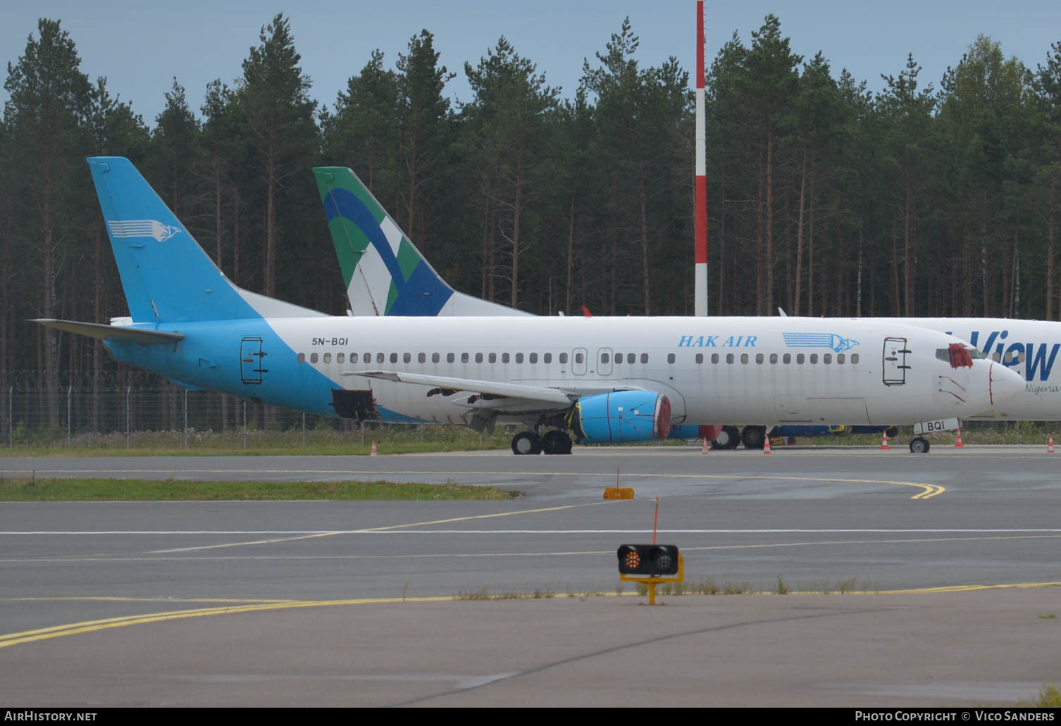 Aircraft Photo of 5N-BQI | Boeing 737-48E | Hak Air | AirHistory.net #664202