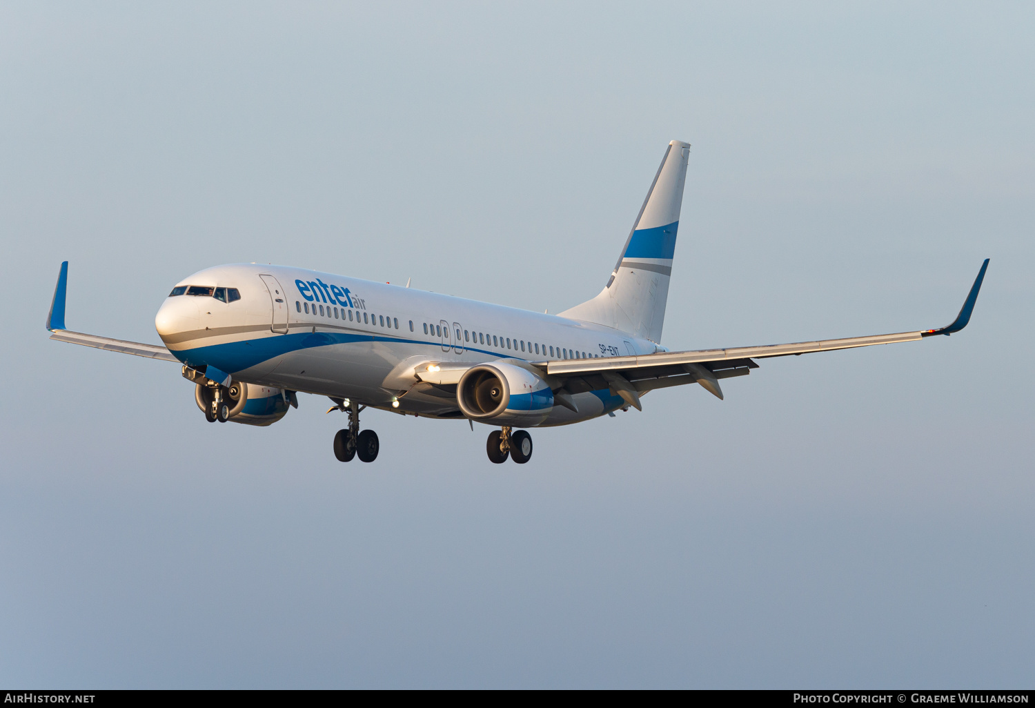 Aircraft Photo of SP-ENT | Boeing 737-8AS | Enter Air | AirHistory.net #664204