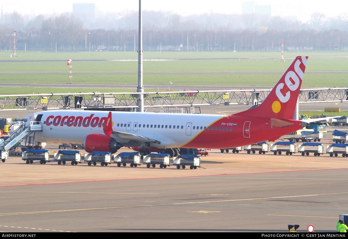 Aircraft Photo of PH-CDQ | Boeing 737-9 Max 9 | Corendon Dutch Airlines | AirHistory.net #664210