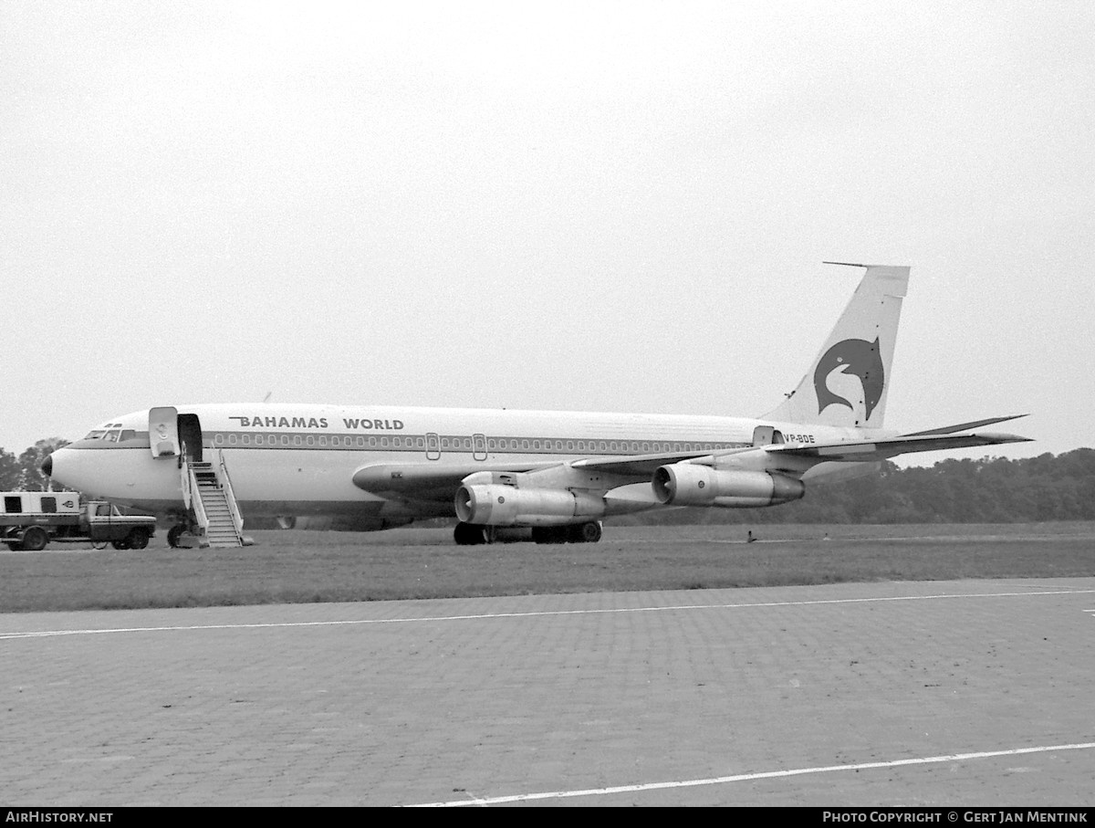 Aircraft Photo of VP-BDE | Boeing 707-138(B) | Bahamas World Airways | AirHistory.net #664221