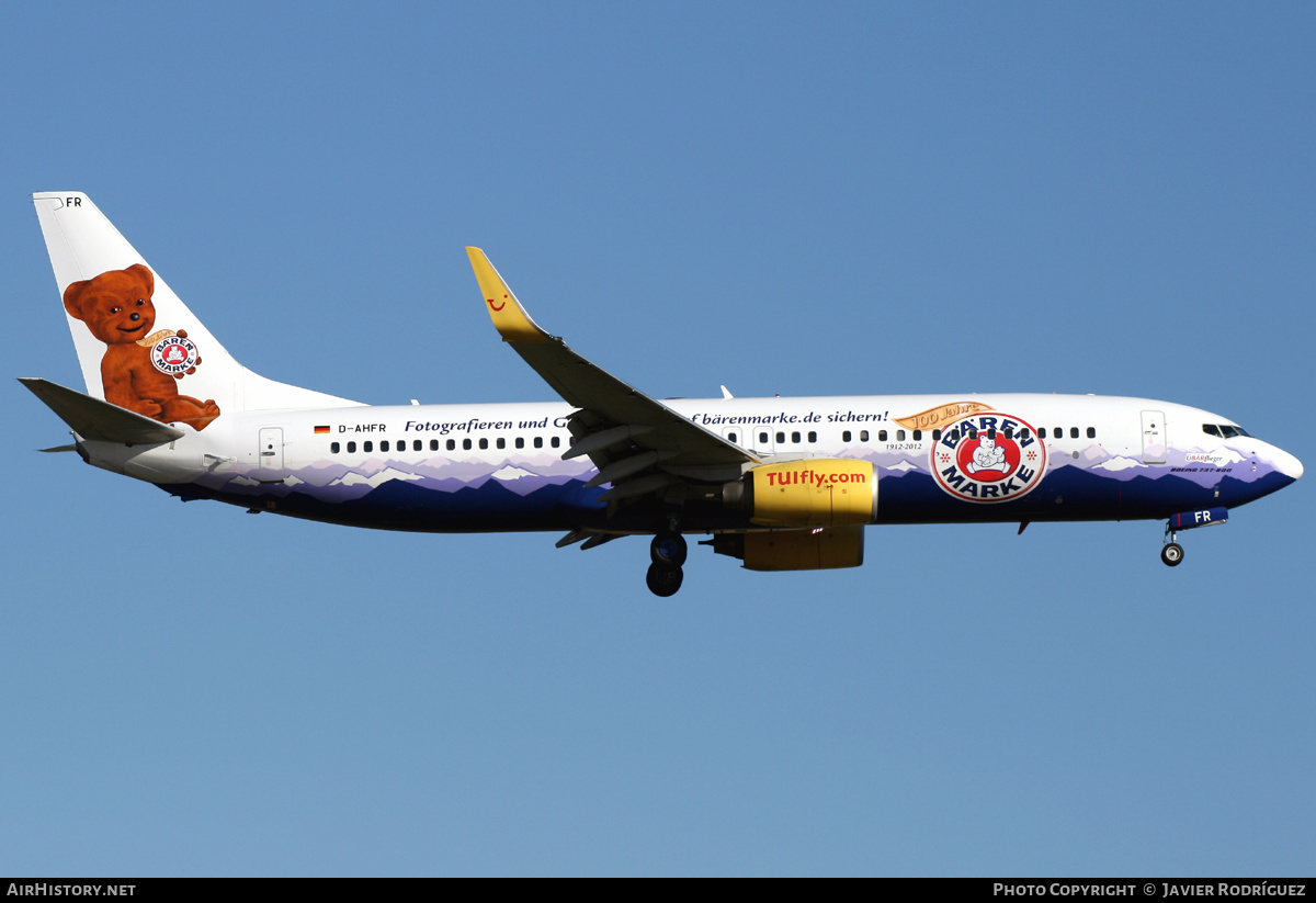 Aircraft Photo of D-AHFR | Boeing 737-8K5 | TUIfly | AirHistory.net #664235