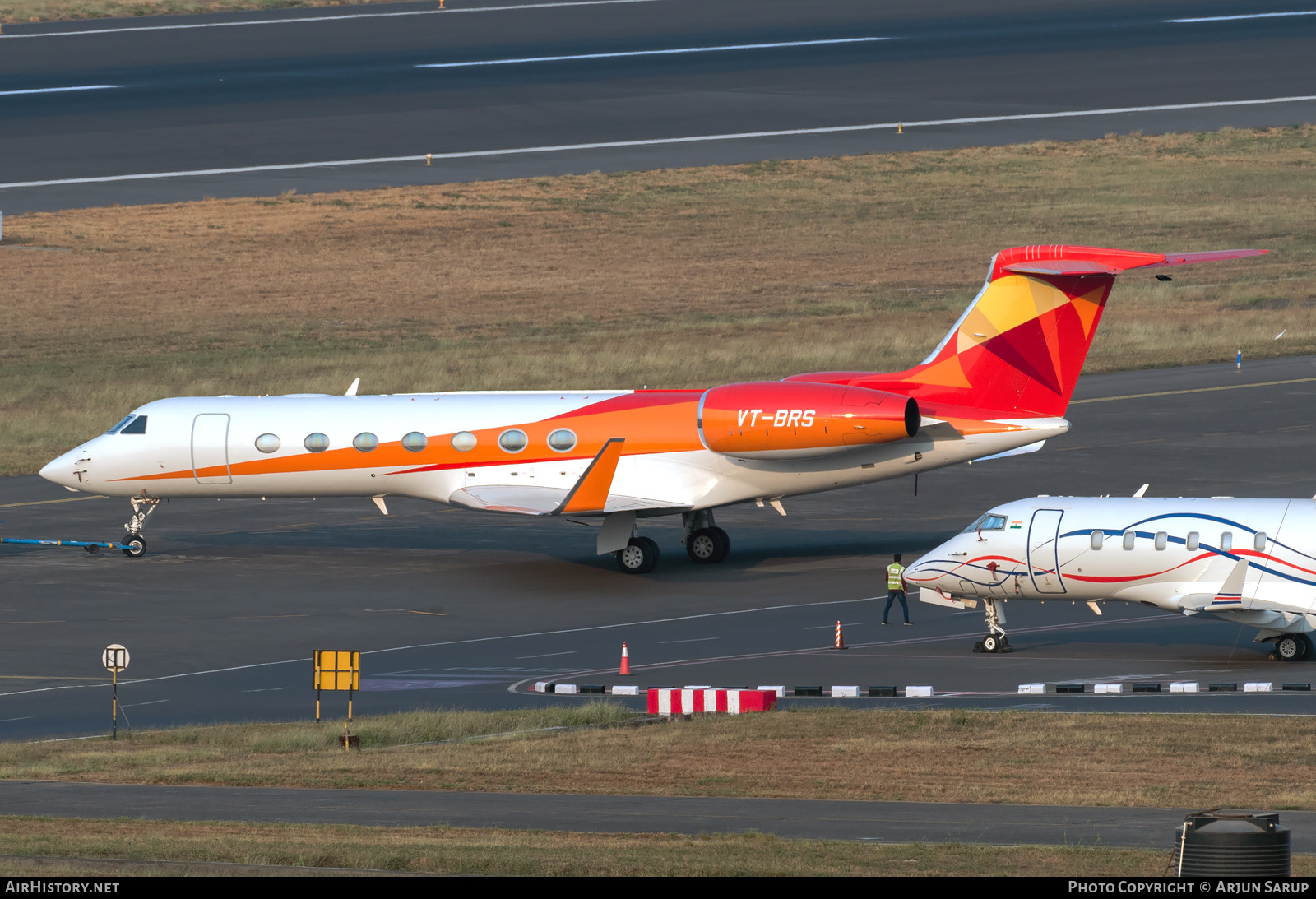 Aircraft Photo of VT-BRS | Gulfstream Aerospace G-V-SP Gulfstream G550 | AirHistory.net #664241