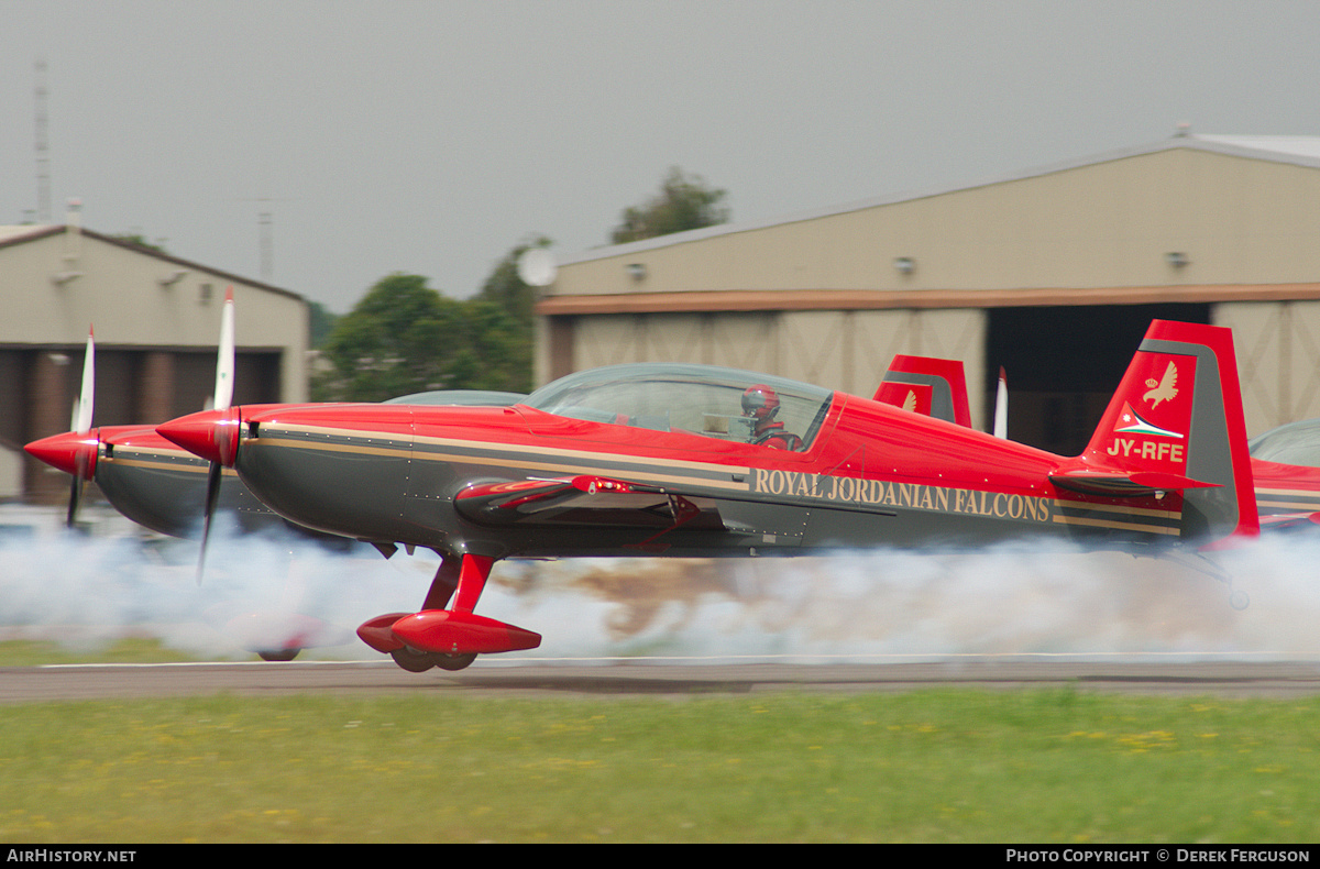 Aircraft Photo of JY-RFE | Extra EA-300LP | Royal Jordanian Falcons | AirHistory.net #664275