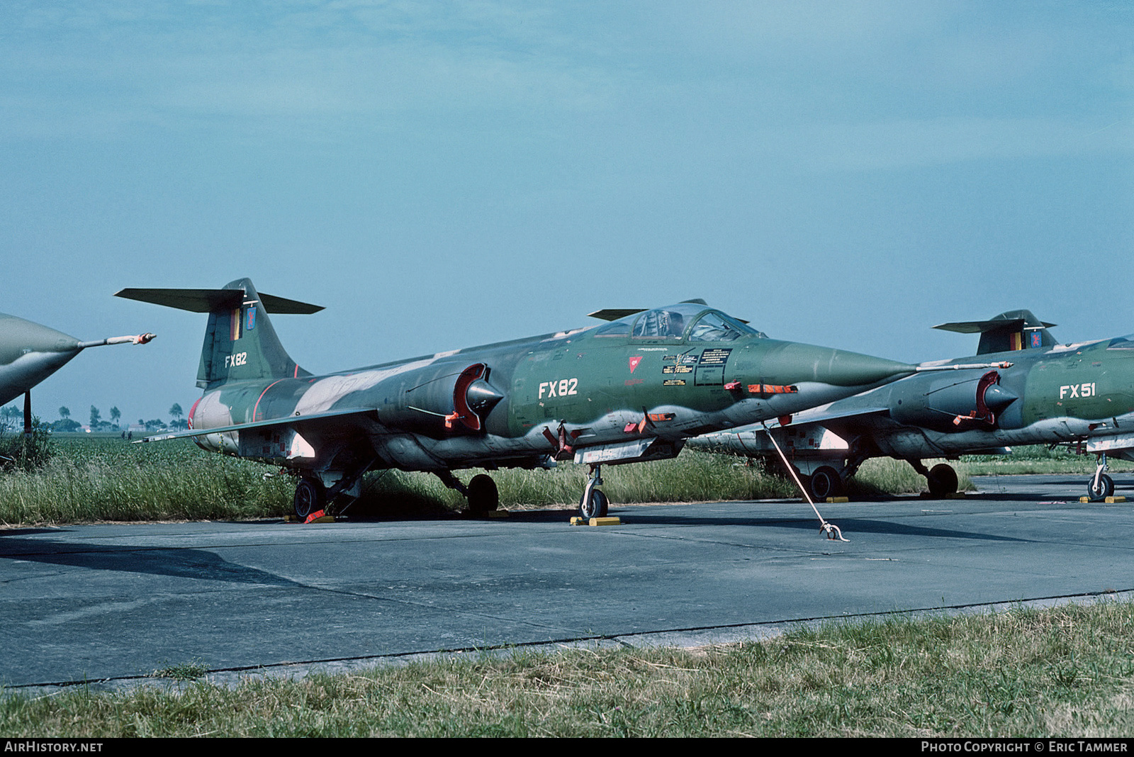 Aircraft Photo of FX82 | Lockheed F-104G Starfighter | Belgium - Air Force | AirHistory.net #664292