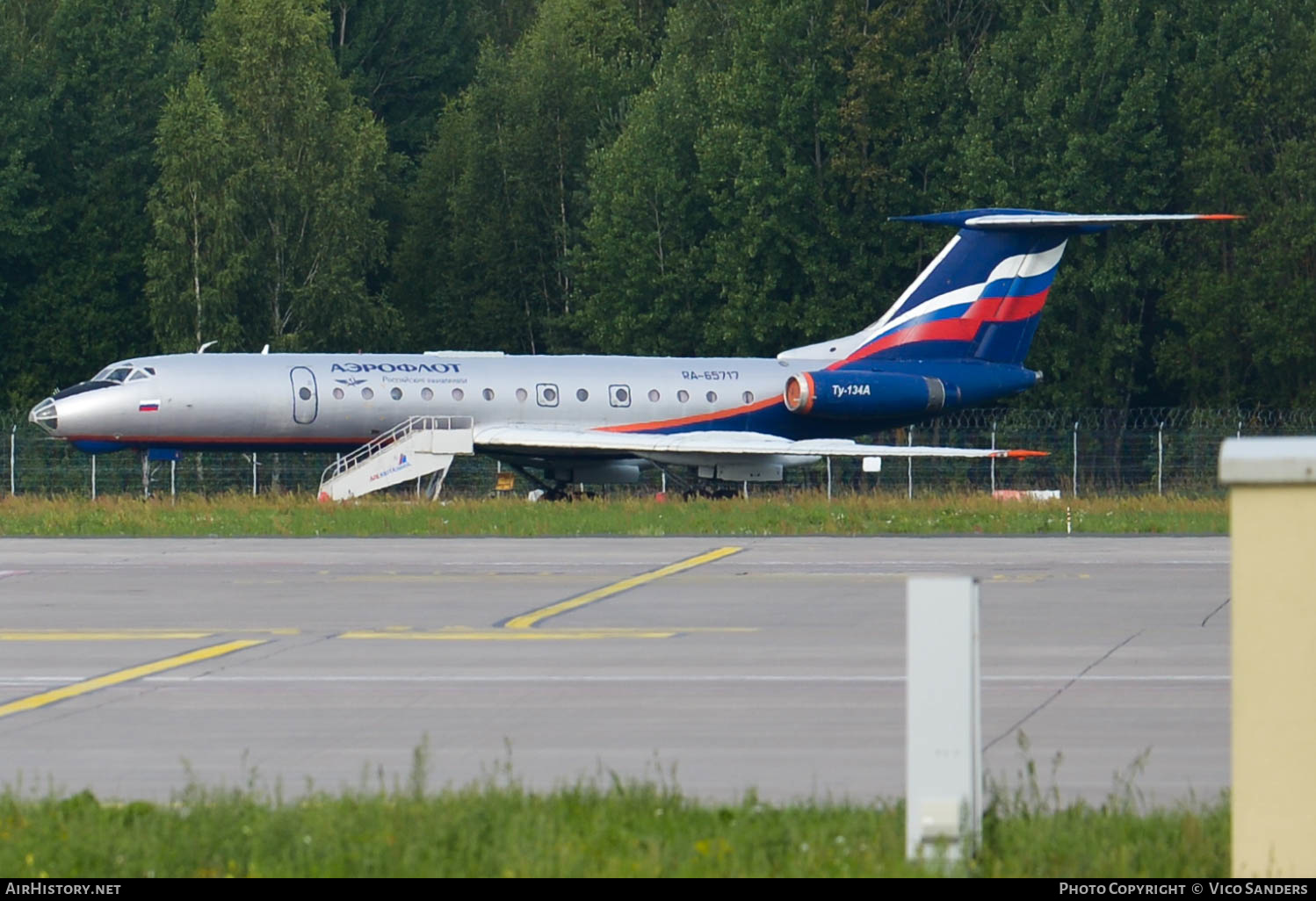 Aircraft Photo of RA-65717 | Tupolev Tu-134A-3 | Aeroflot - Russian Airlines | AirHistory.net #664294