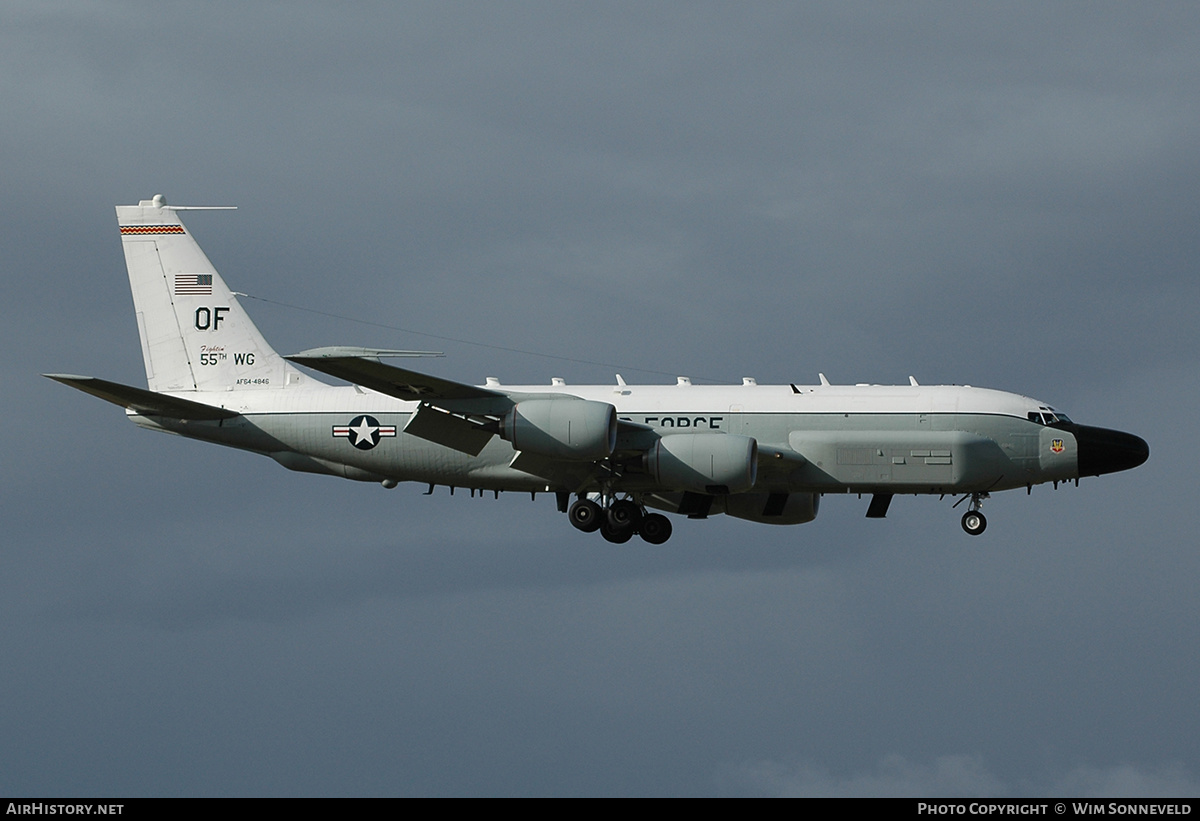 Aircraft Photo of 64-14846 / AF64-4846 | Boeing RC-135V | USA - Air Force | AirHistory.net #664301