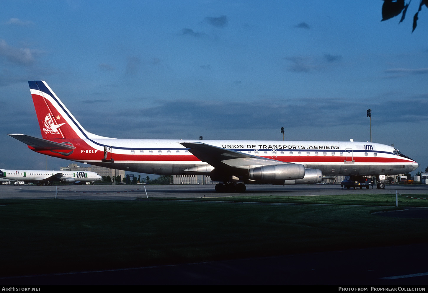 Aircraft Photo of F-BOLF | McDonnell Douglas DC-8-62 | UTA - Union de Transports Aériens | AirHistory.net #664305