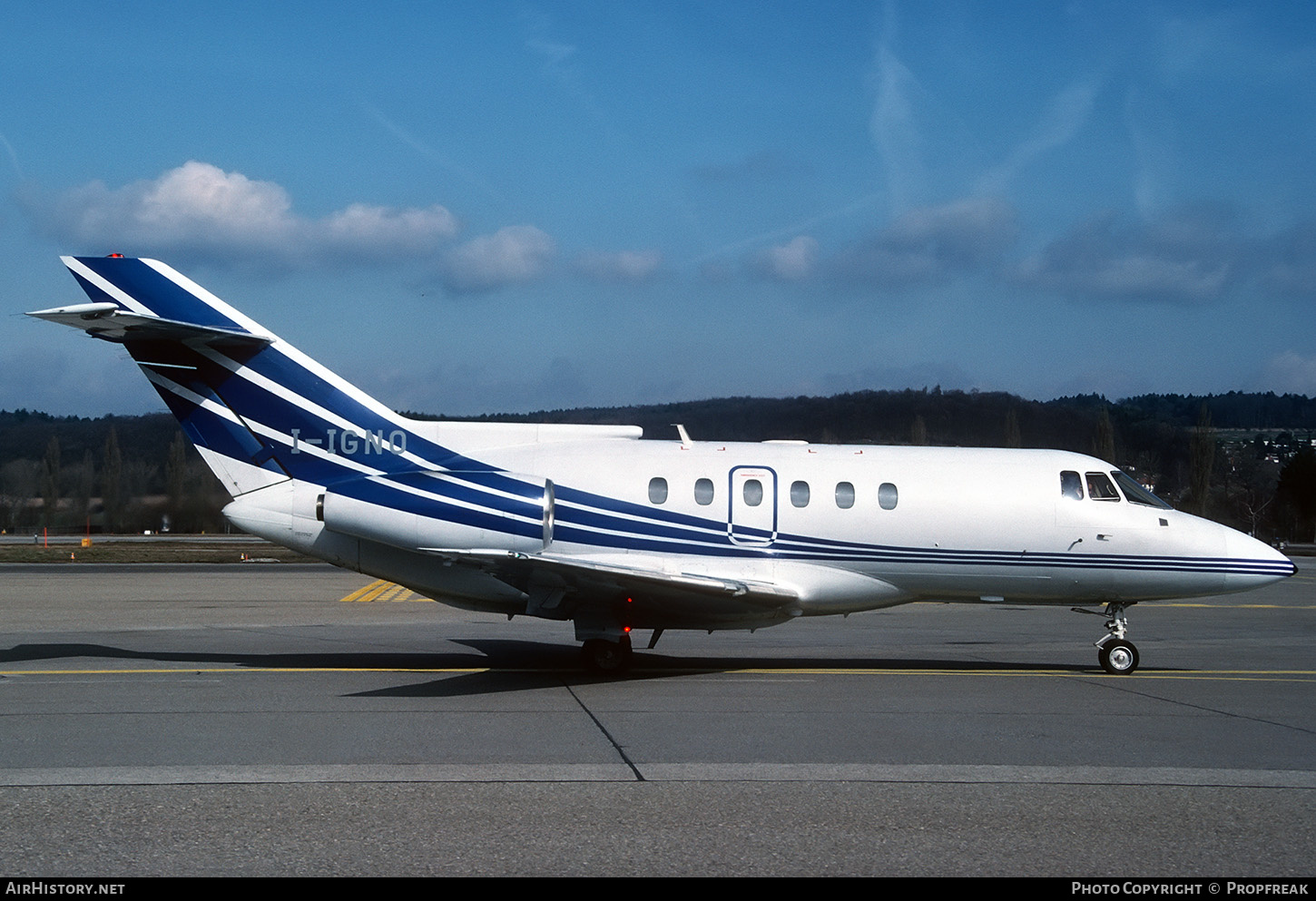 Aircraft Photo of I-IGNO | British Aerospace BAe-125-800A | AirHistory.net #664318