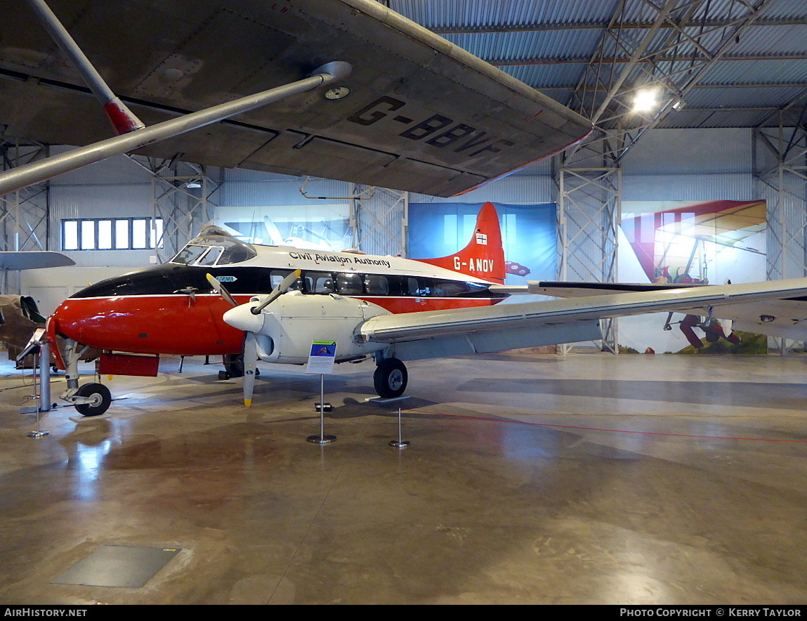 Aircraft Photo of G-ANOV | De Havilland D.H. 104 Dove 6 | Civil Aviation Authority - CAA | AirHistory.net #664319