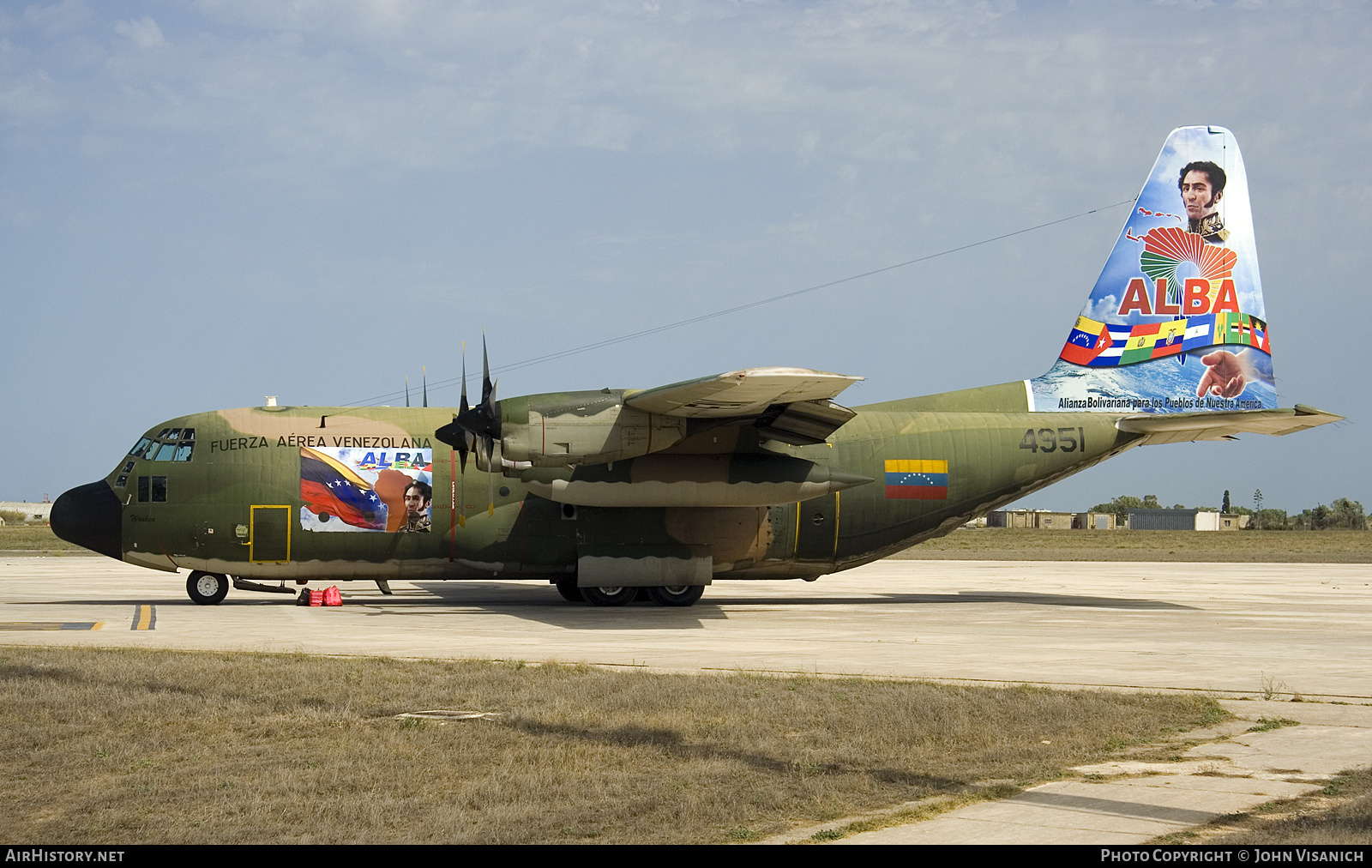 Aircraft Photo of 4951 | Lockheed C-130H Hercules | Venezuela - Air Force | AirHistory.net #664326