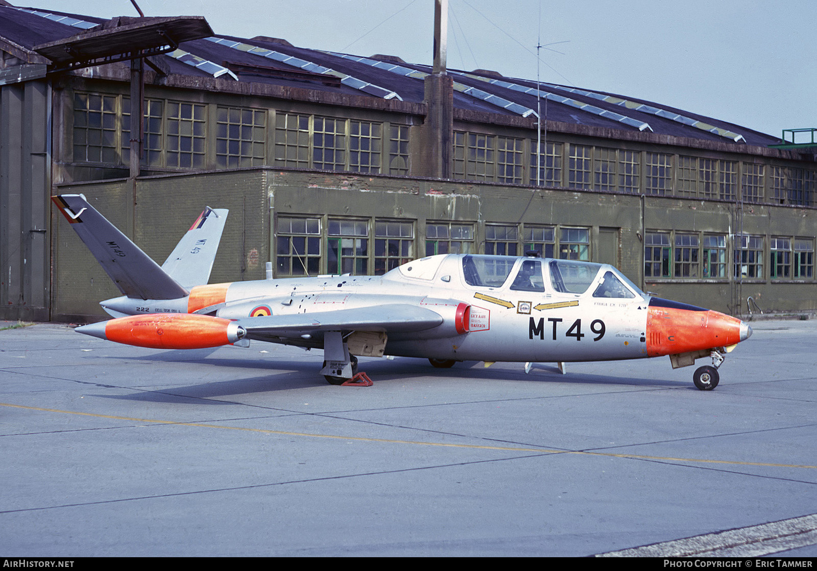 Aircraft Photo of MT49 | Fouga CM-170R Magister | Belgium - Air Force | AirHistory.net #664329