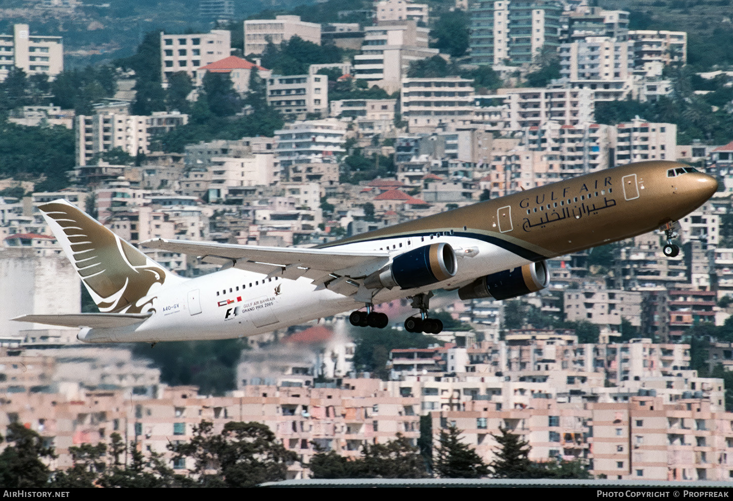 Aircraft Photo of A4O-GV | Boeing 767-3P6/ER | Gulf Air | AirHistory.net #664334