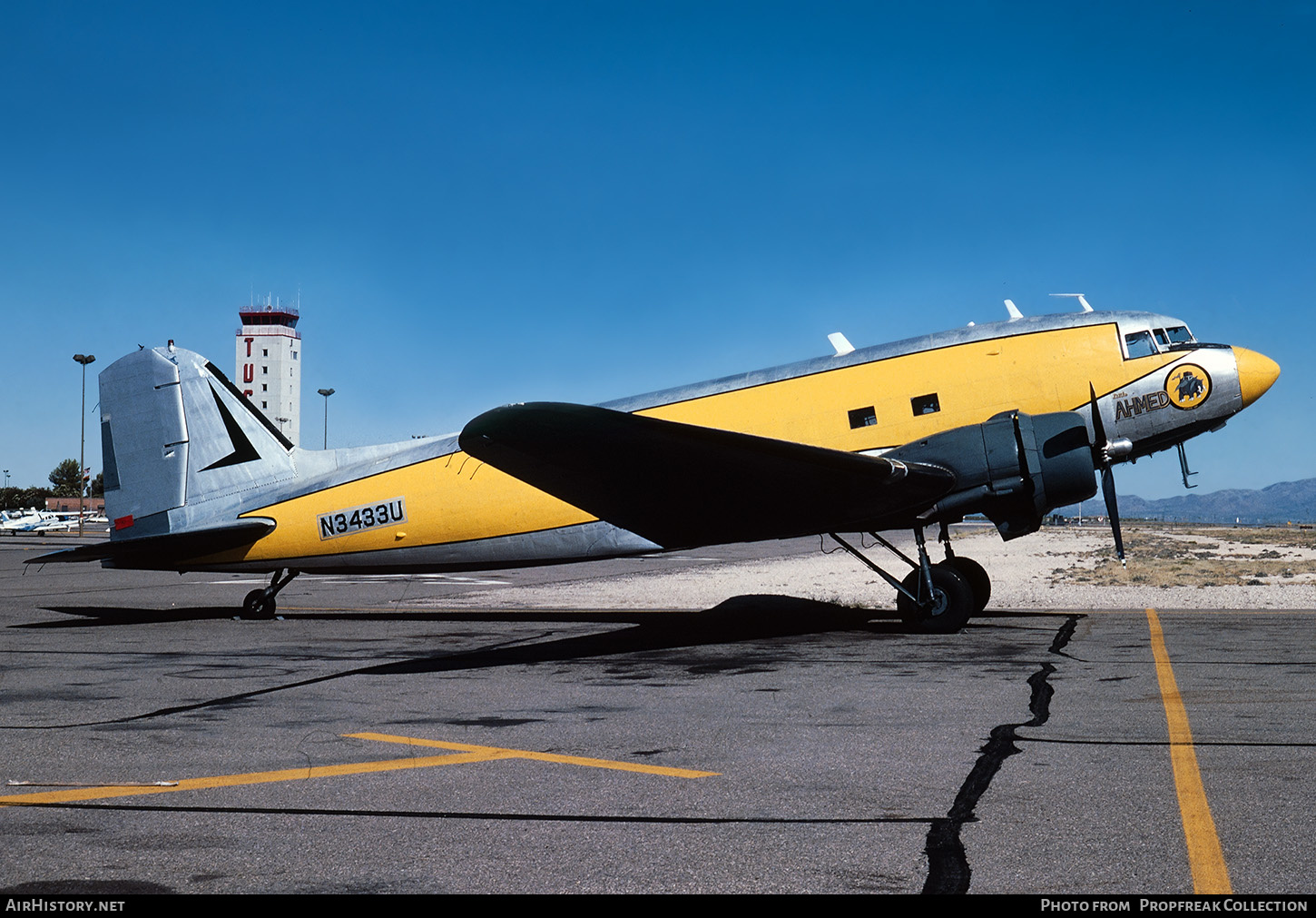 Aircraft Photo of N3433U | Douglas DC-3C | AirHistory.net #664335