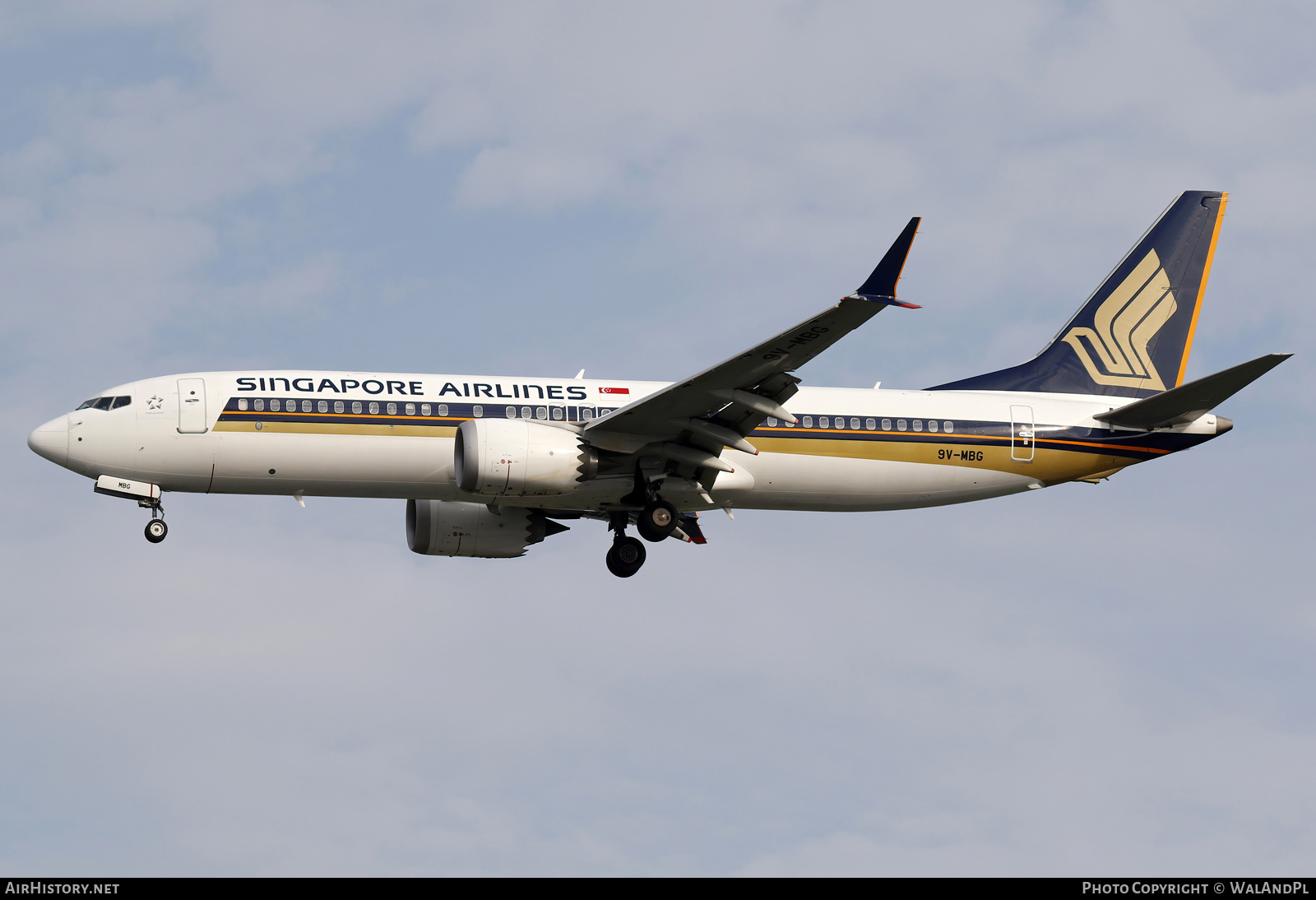 Aircraft Photo of 9V-MBG | Boeing 737-8 Max 8 | Singapore Airlines | AirHistory.net #664342