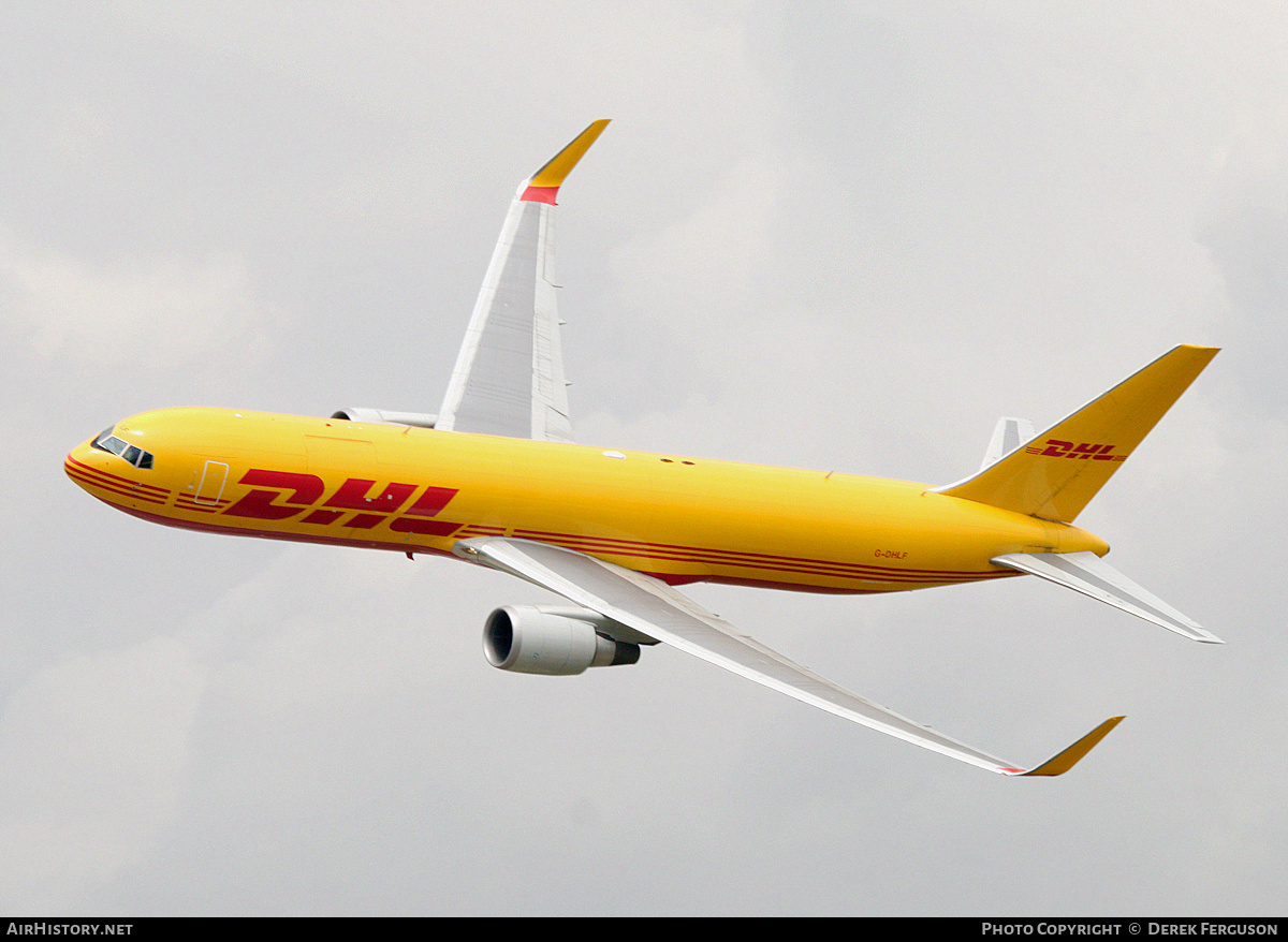 Aircraft Photo of G-DHLF | Boeing 767-3JHF | DHL International | AirHistory.net #664346