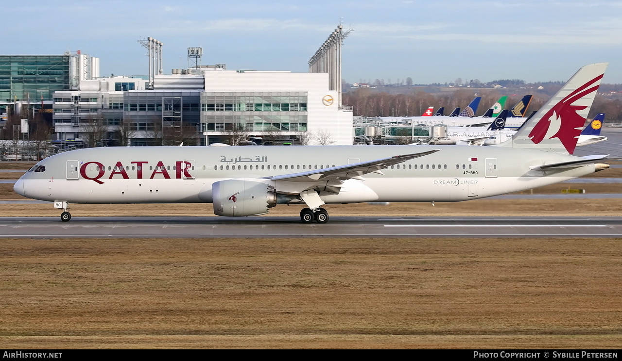 Aircraft Photo of A7-BHO | Boeing 787-9 Dreamliner | Qatar Airways | AirHistory.net #664348