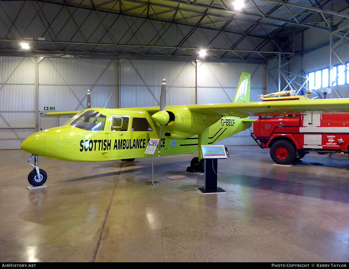 Aircraft Photo of G-BELF | Britten-Norman BN-2A-26 Islander | Scottish Ambulance Service | AirHistory.net #664369